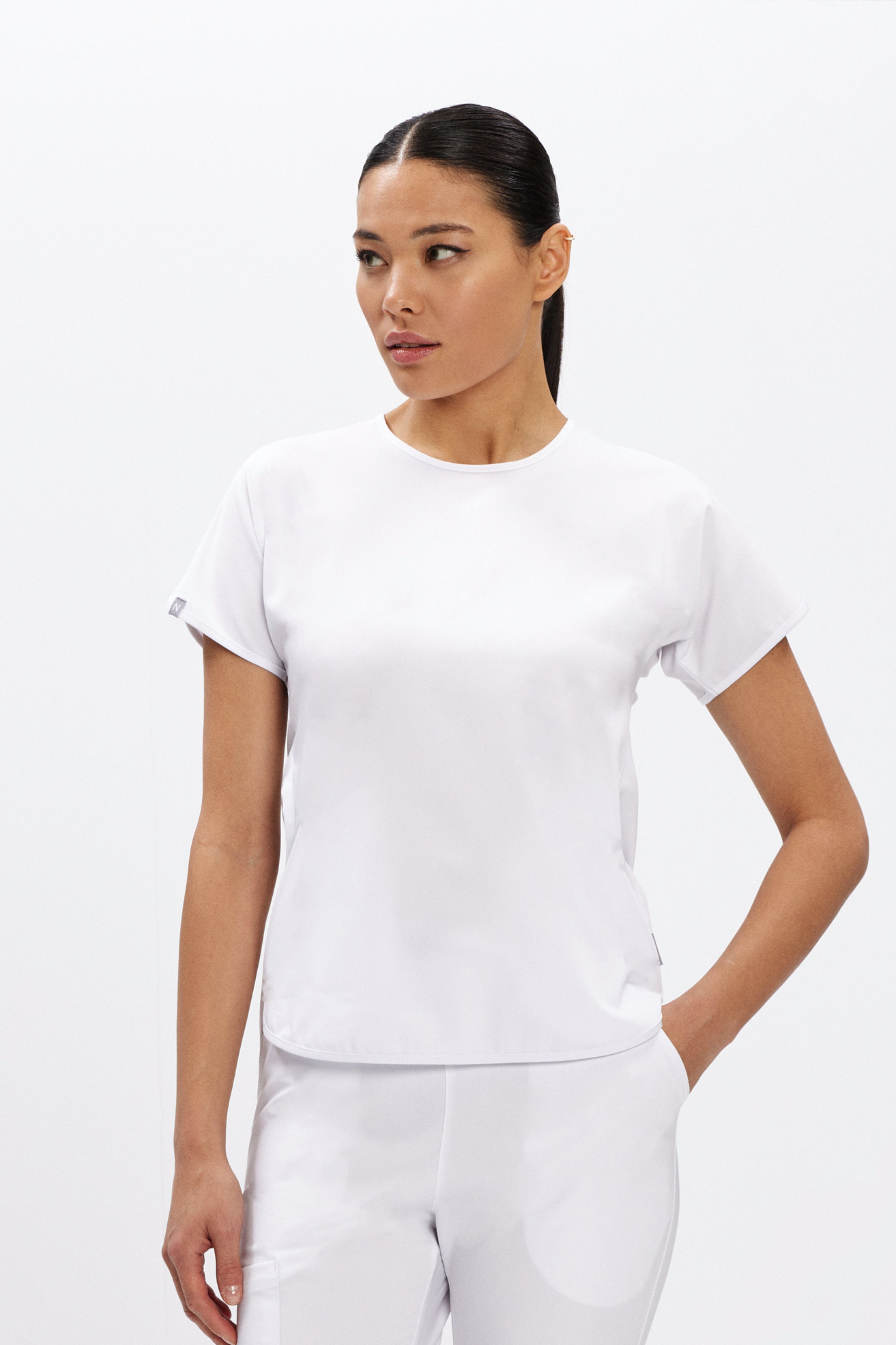 M E L B O U R N E - Beyaz Kadın Üniforma Üst