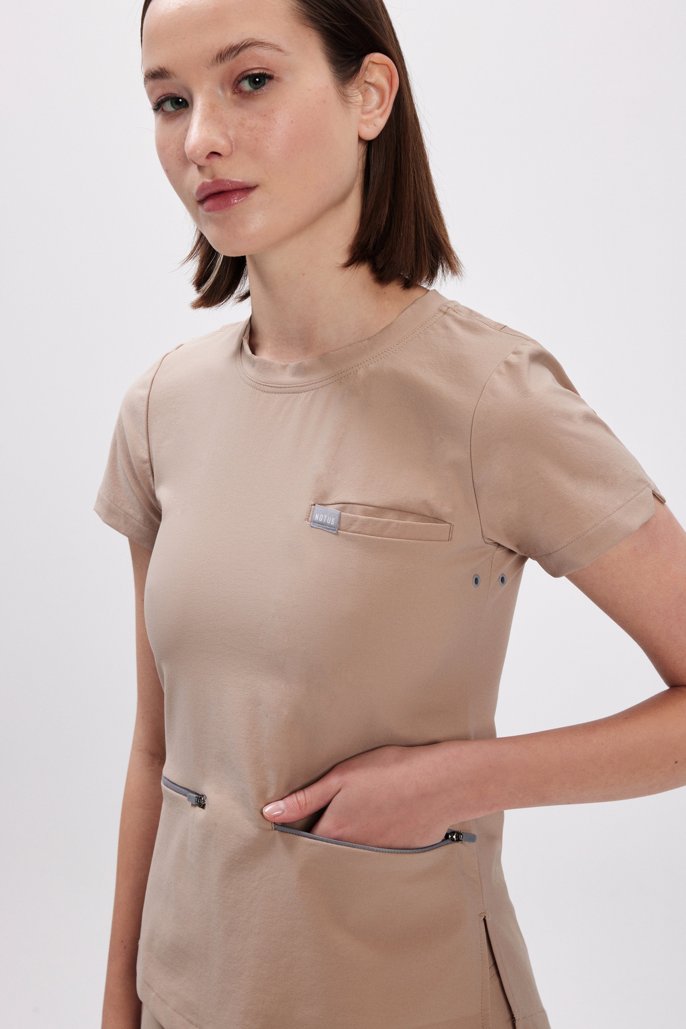 A T H E N A - Bej Kadın Üst