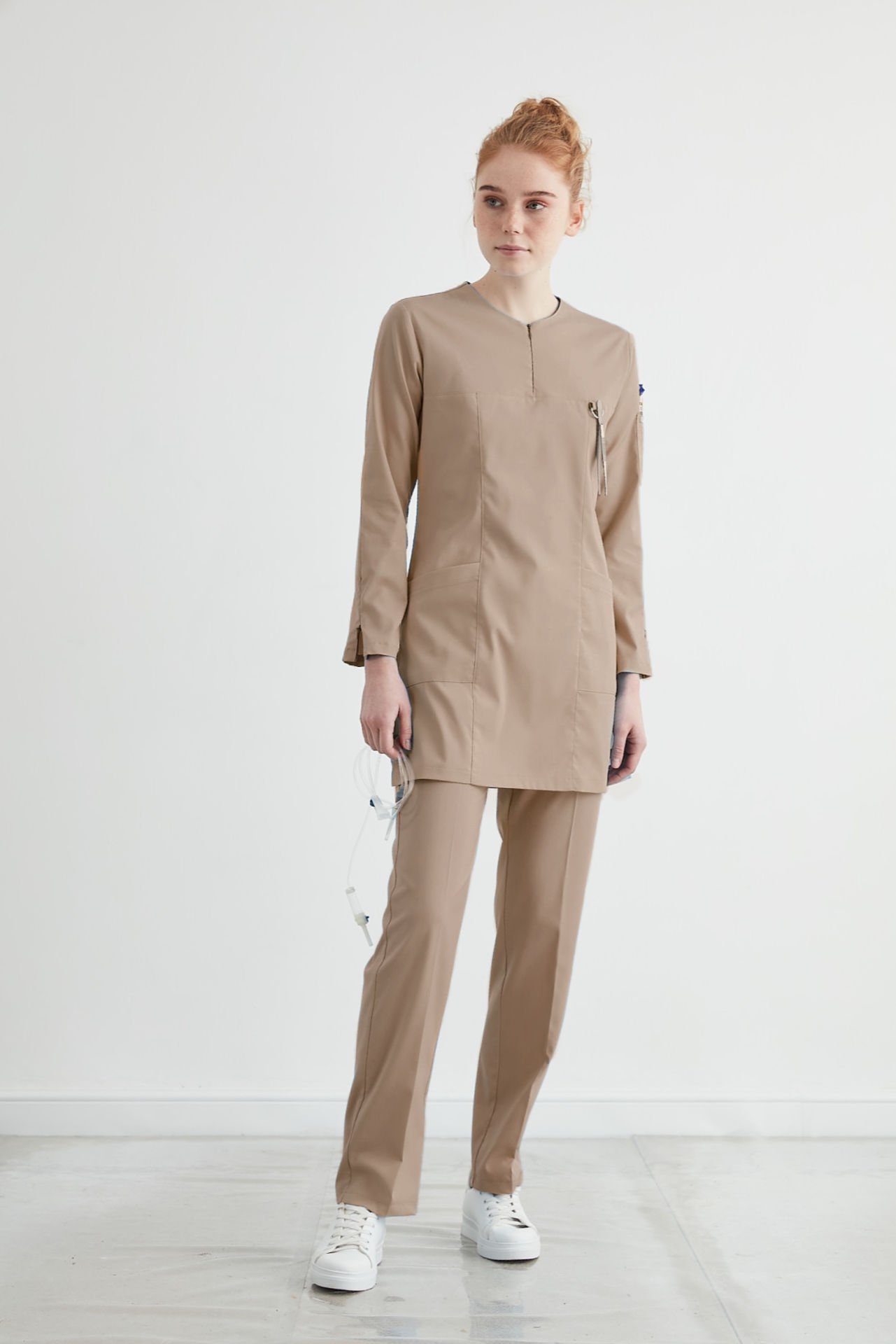 M A R R A K E S H- Sahra Beji Kadın Tesettür Üniforma Takım