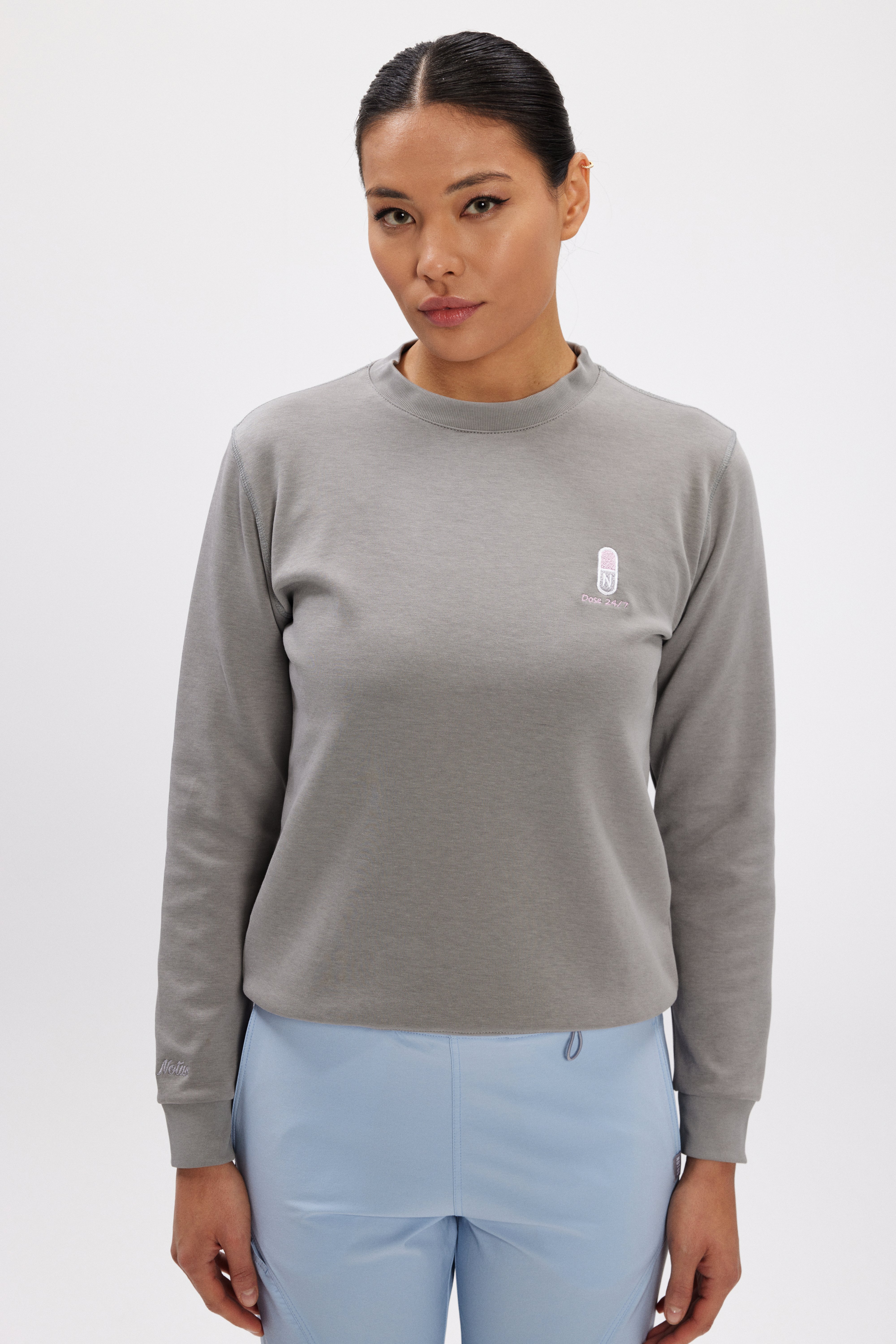 Dose 24/7 Gri Kadın Sweatshirt