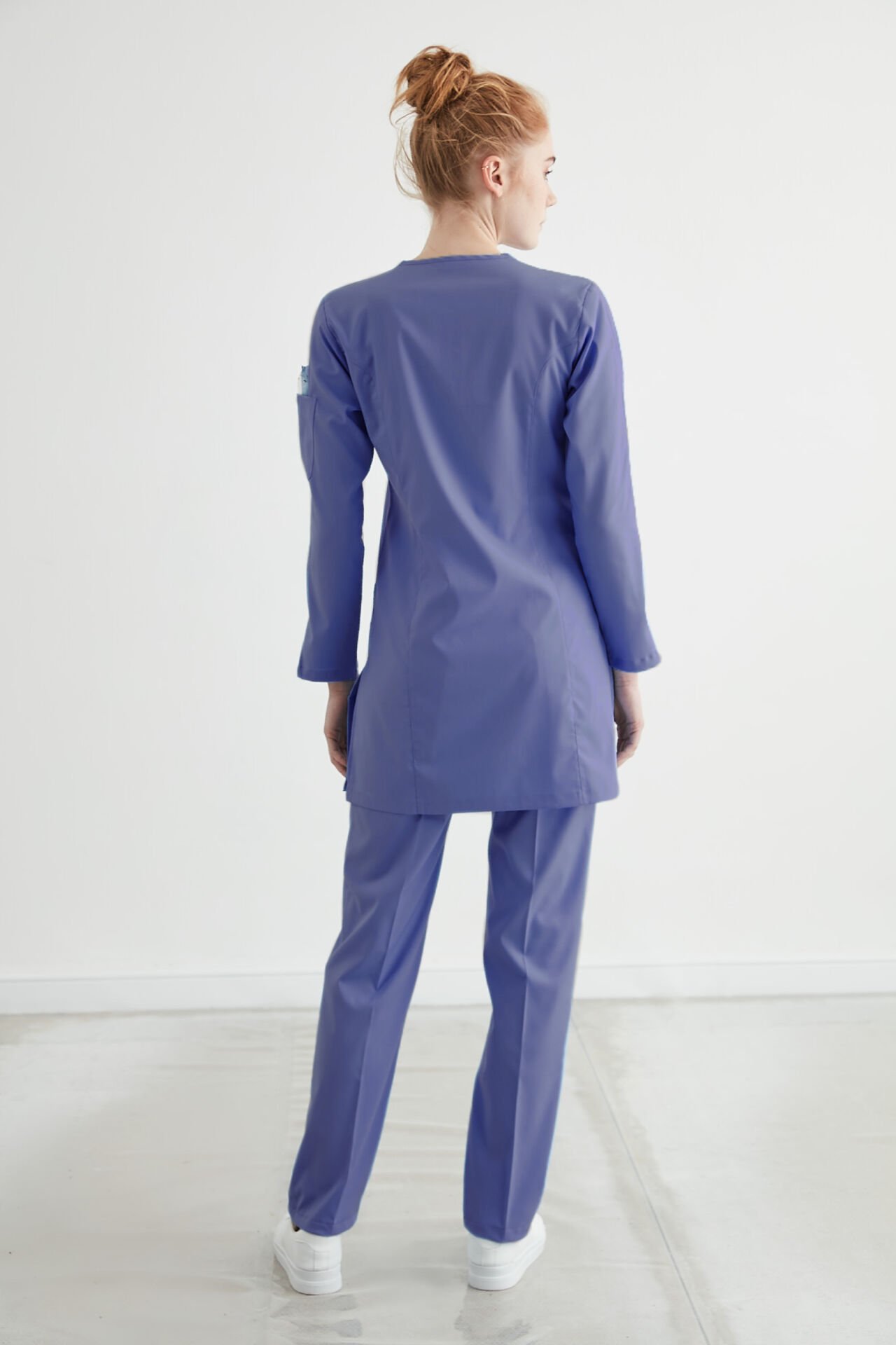 M A R R A K E S H- Eflatun Kadın Tesettür Üniforma Takım