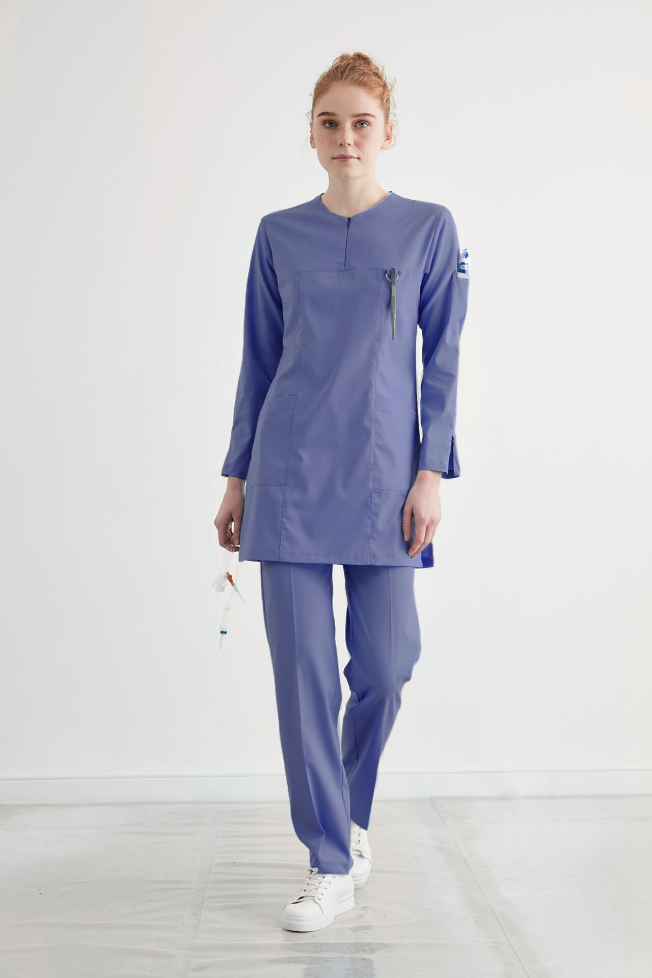 M A R R A K E S H- Eflatun Kadın Tesettür Üniforma Takım