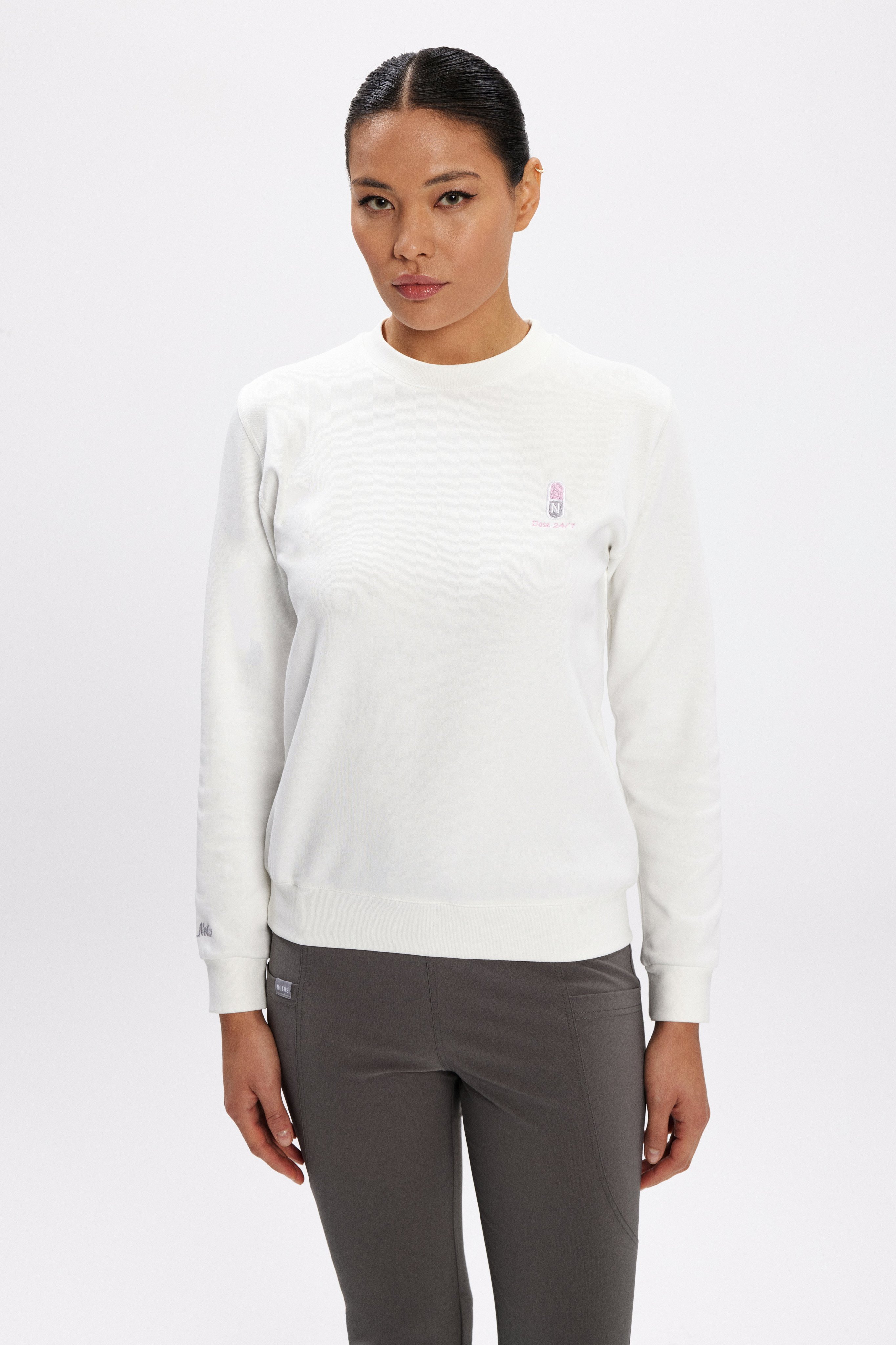 Dose 24/7 Ekru Kadın Sweatshirt