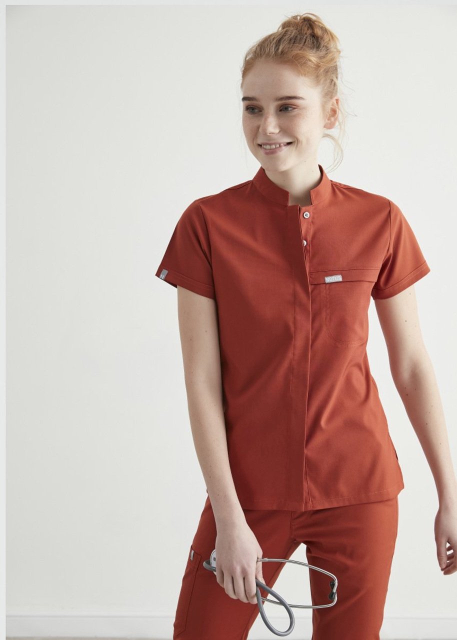 S Y D N E Y - Kiremit Kadın Üniforma Üst