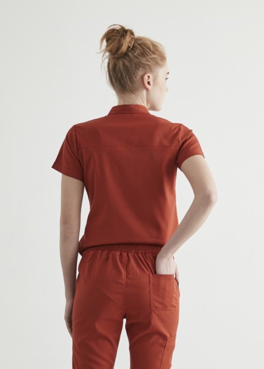 S Y D N E Y - Kiremit Kadın Üniforma Üst