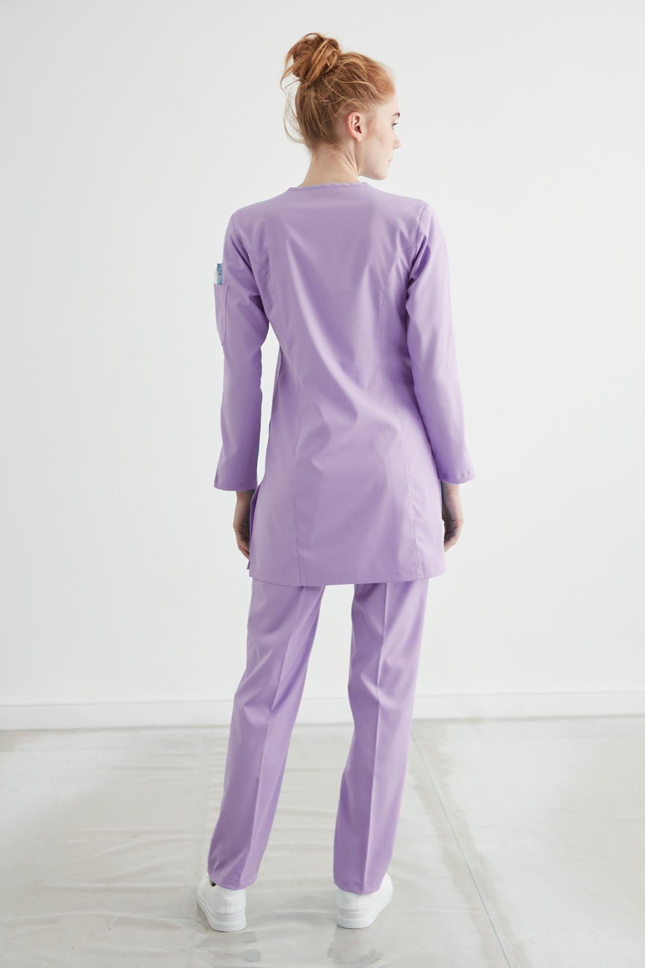 M A R R A K E S H- Lila Kadın Tesettür Üniforma Takım