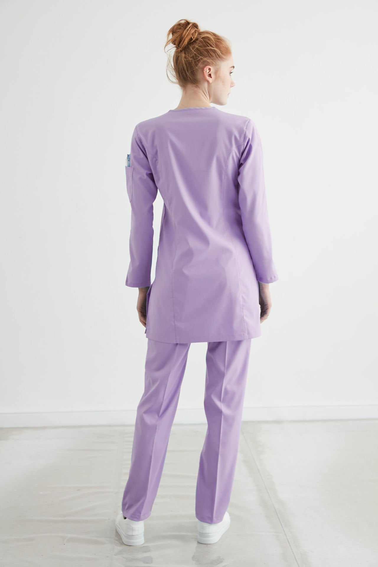 M A R R A K E S H- Lila Kadın Tesettür Üniforma Takım