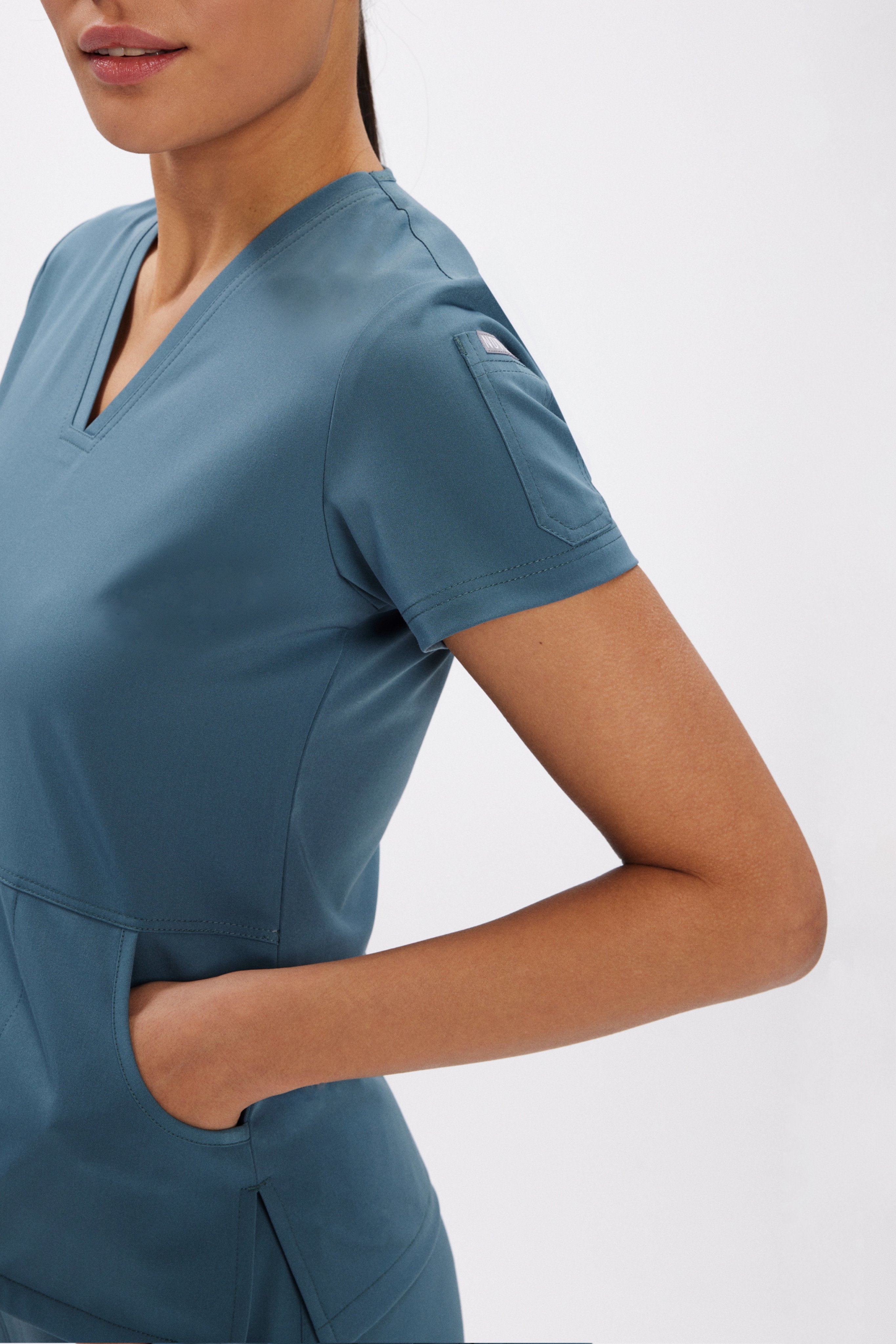 B O S T O N- Petrol Yeşili Kadın Üniforma Takım