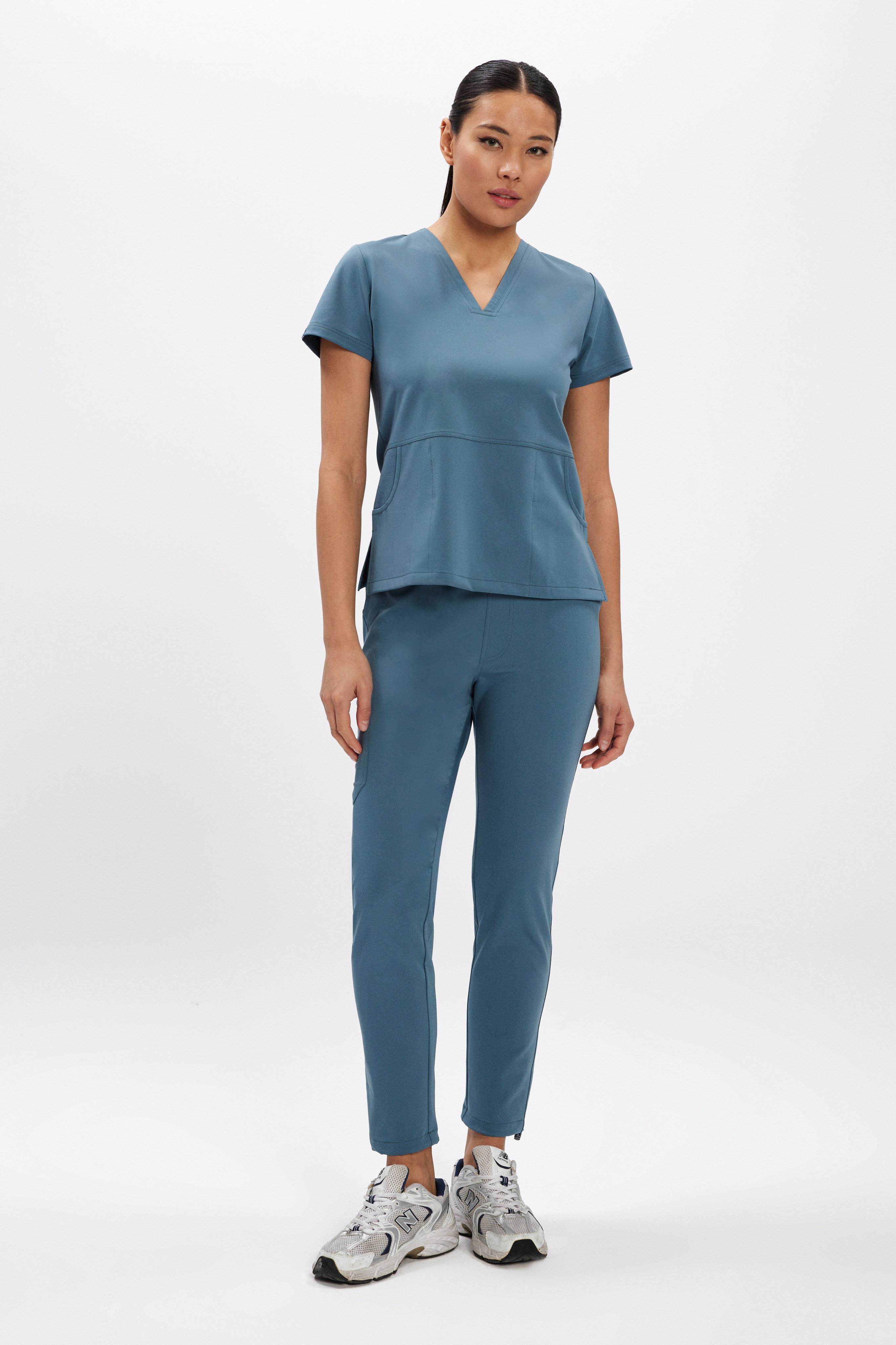 B O S T O N- Petrol Yeşili Kadın Üniforma Takım