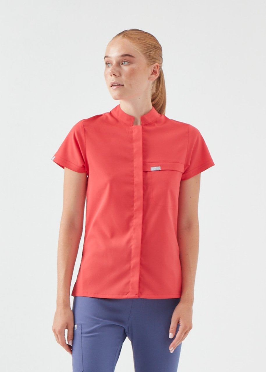 S Y D N E Y - Nar Çiçeği Kadın Üniforma Üst