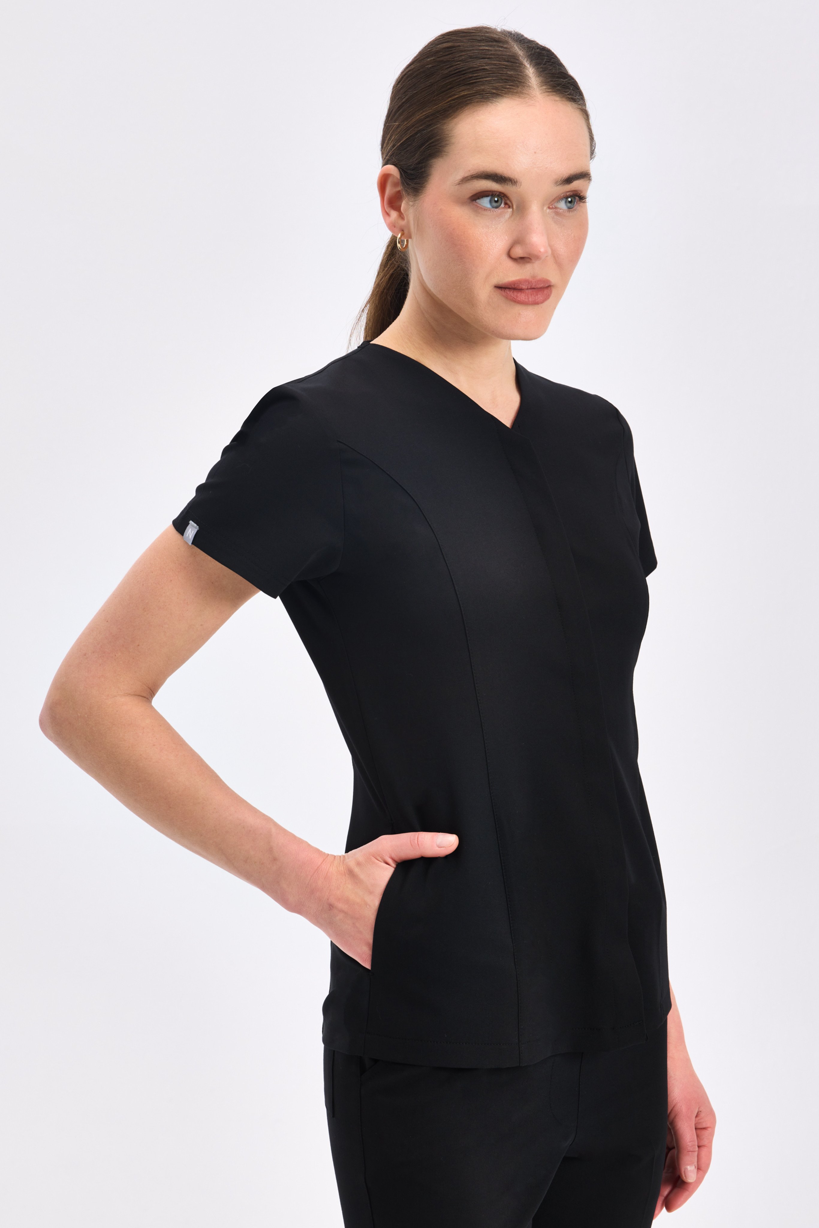 V E R O N A - Siyah Kadın Üniforma Takım