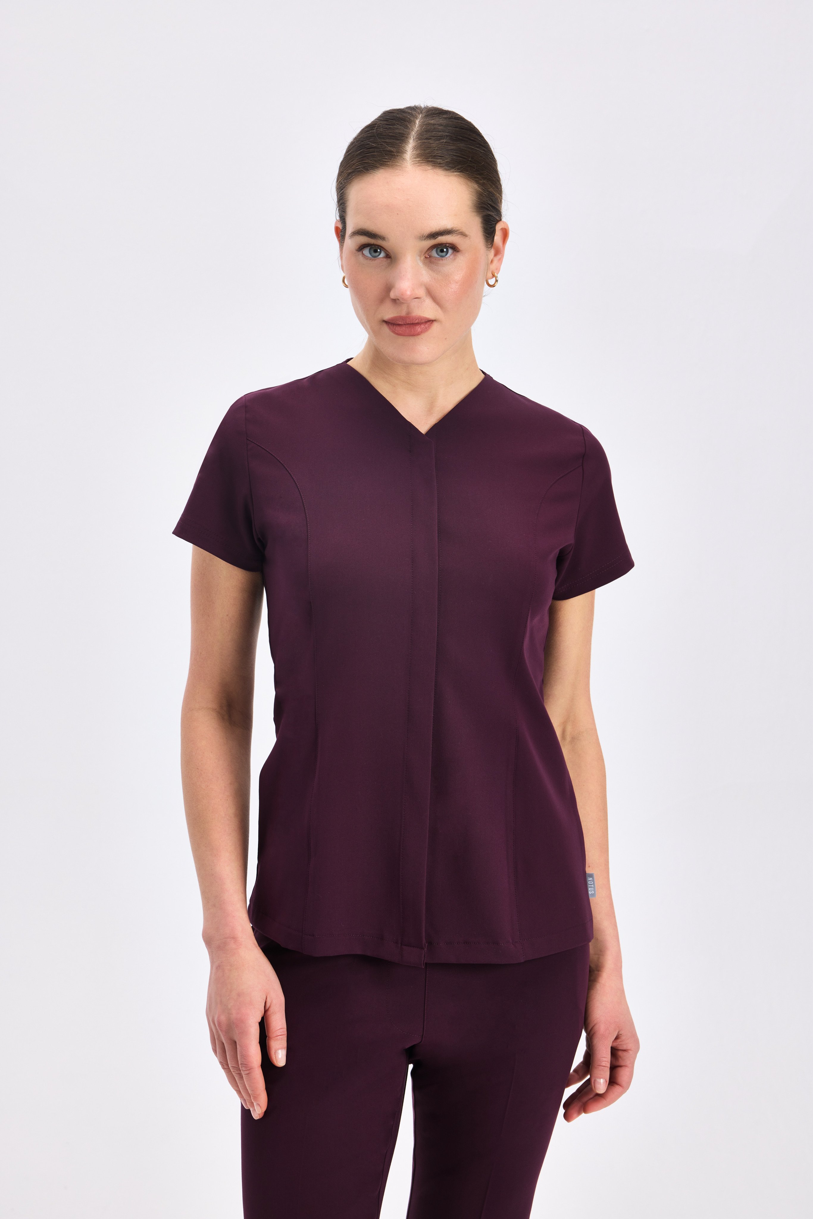 V E R O N A - Mürdüm Kadın Üniforma Takım