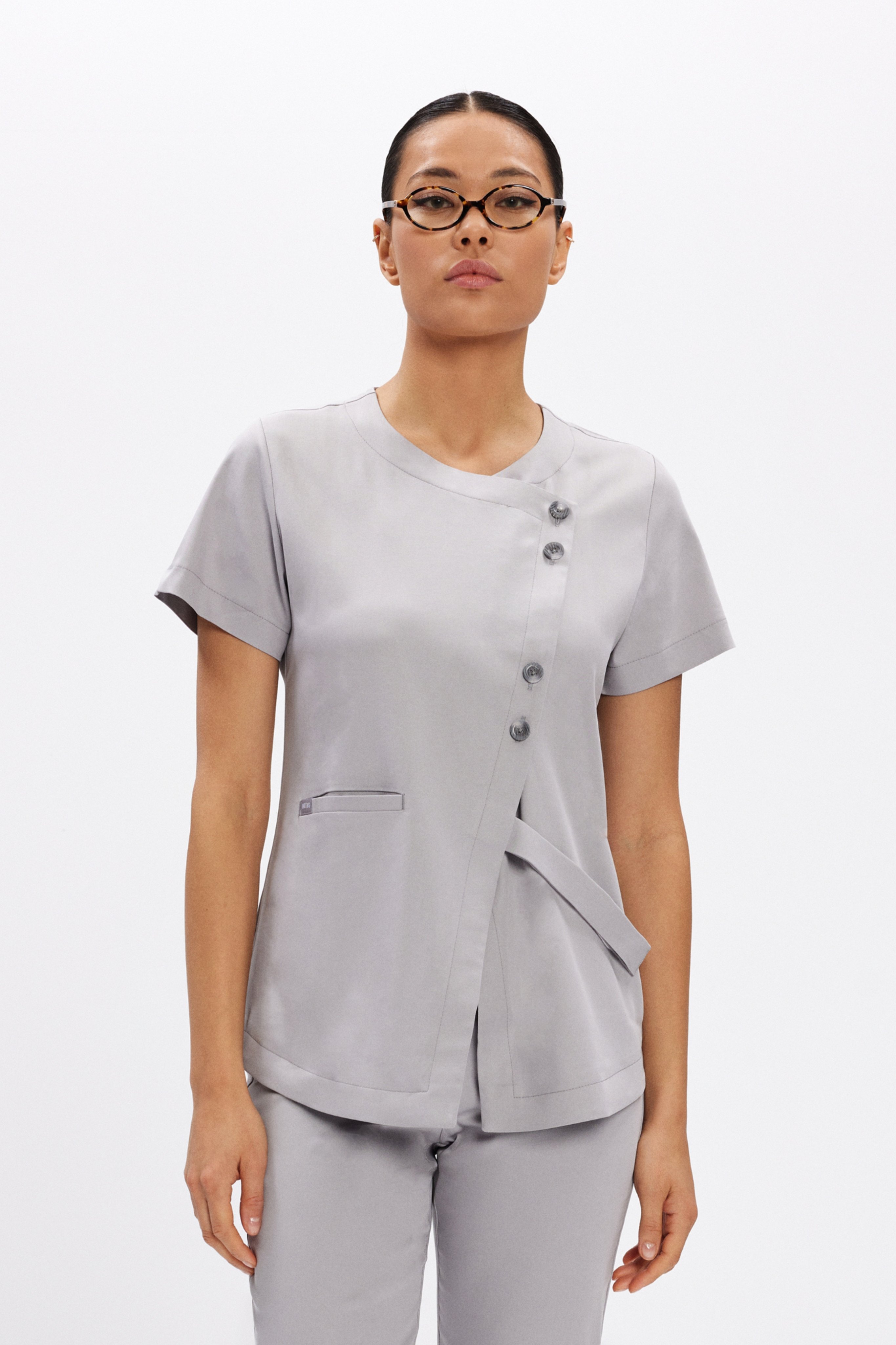 N E M E S I S - Gri Kadın Üst