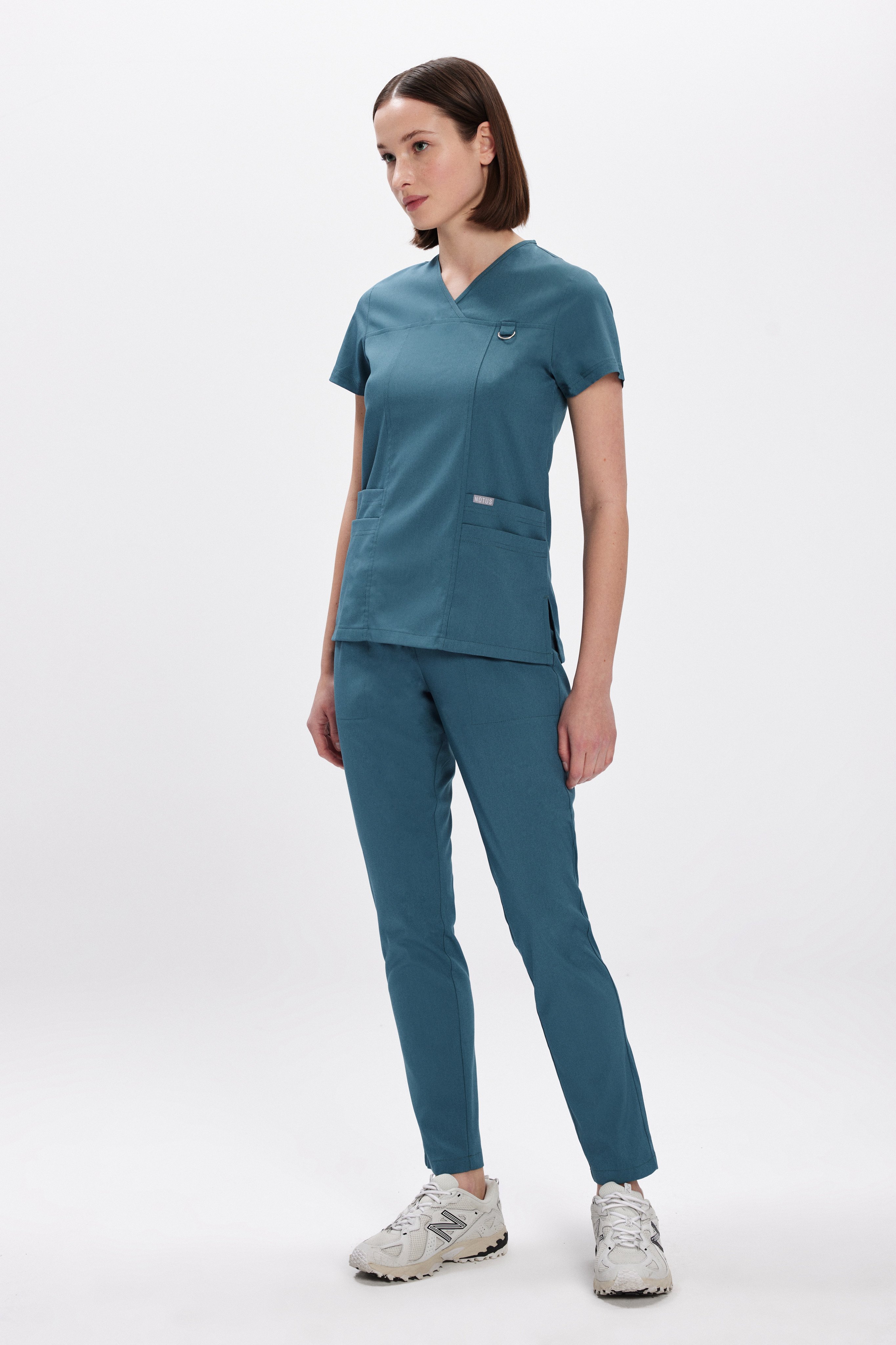 L I S B O N - Petrol Yeşil  Kadın Üniforma Takım