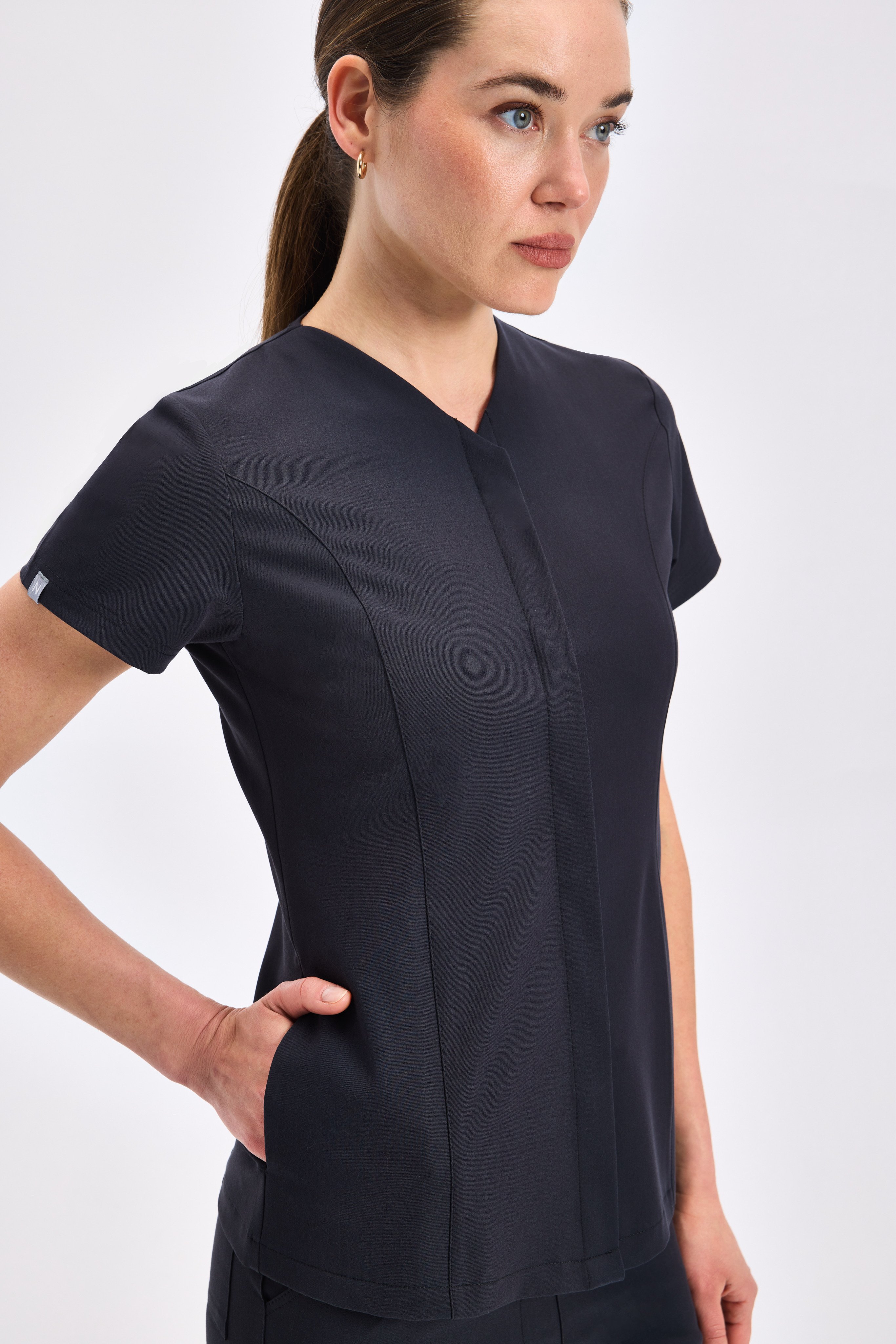 V E R O N A - Antrasit Kadın Üniforma Takım