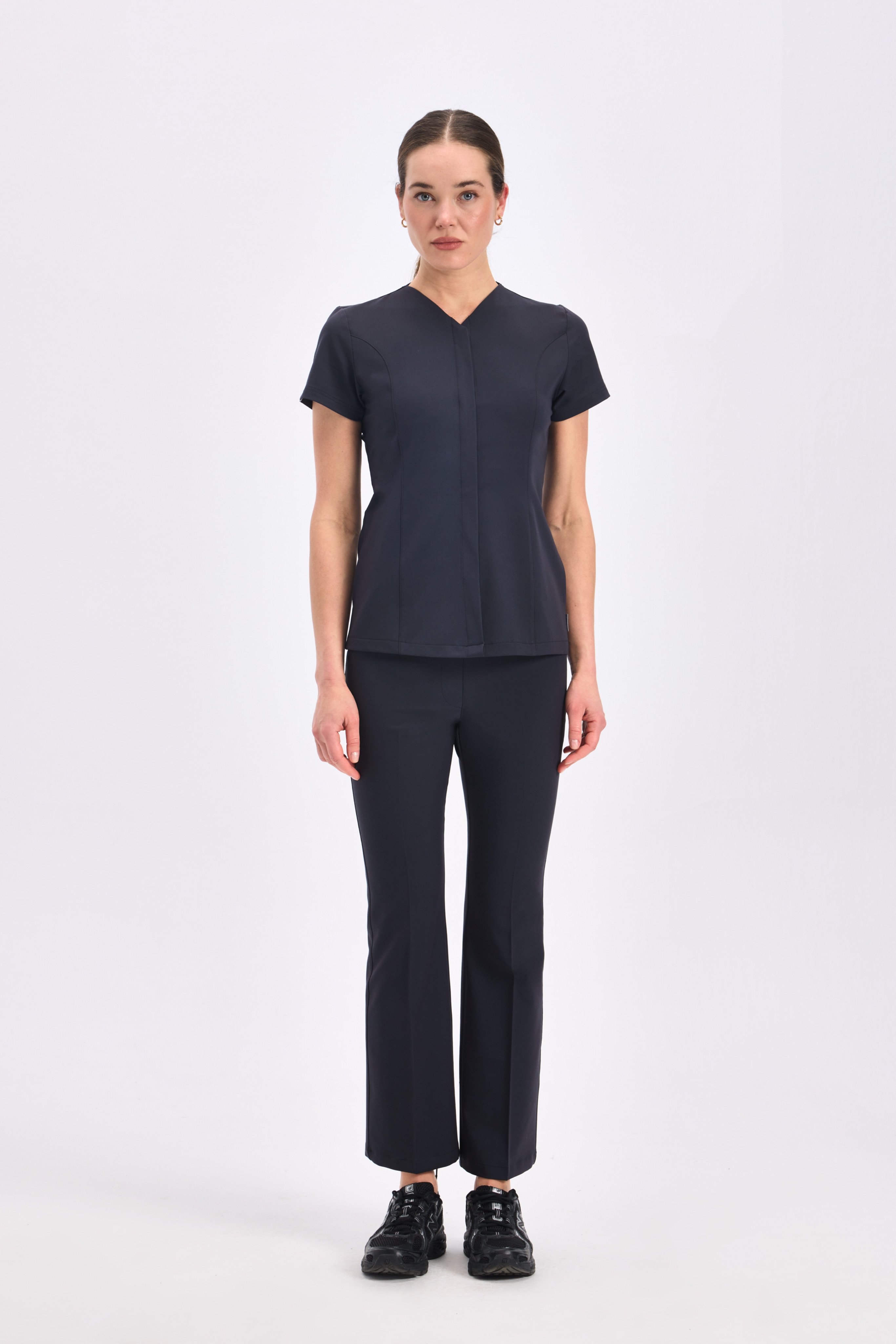 V E R O N A - Antrasit Kadın Üniforma Takım