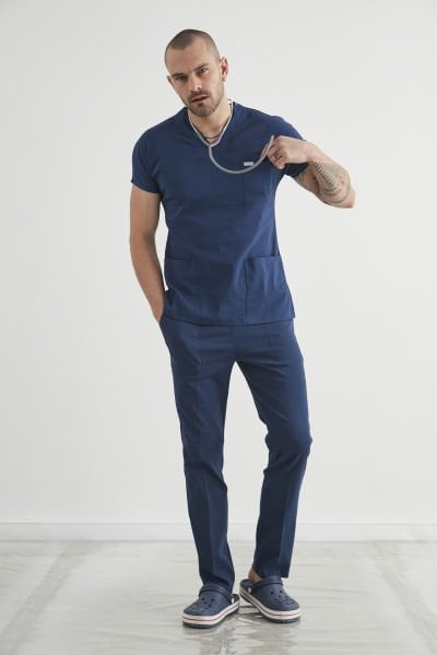 LYCRA-FLEX | MEN'S UNIFORM SET - DARK INDIGO