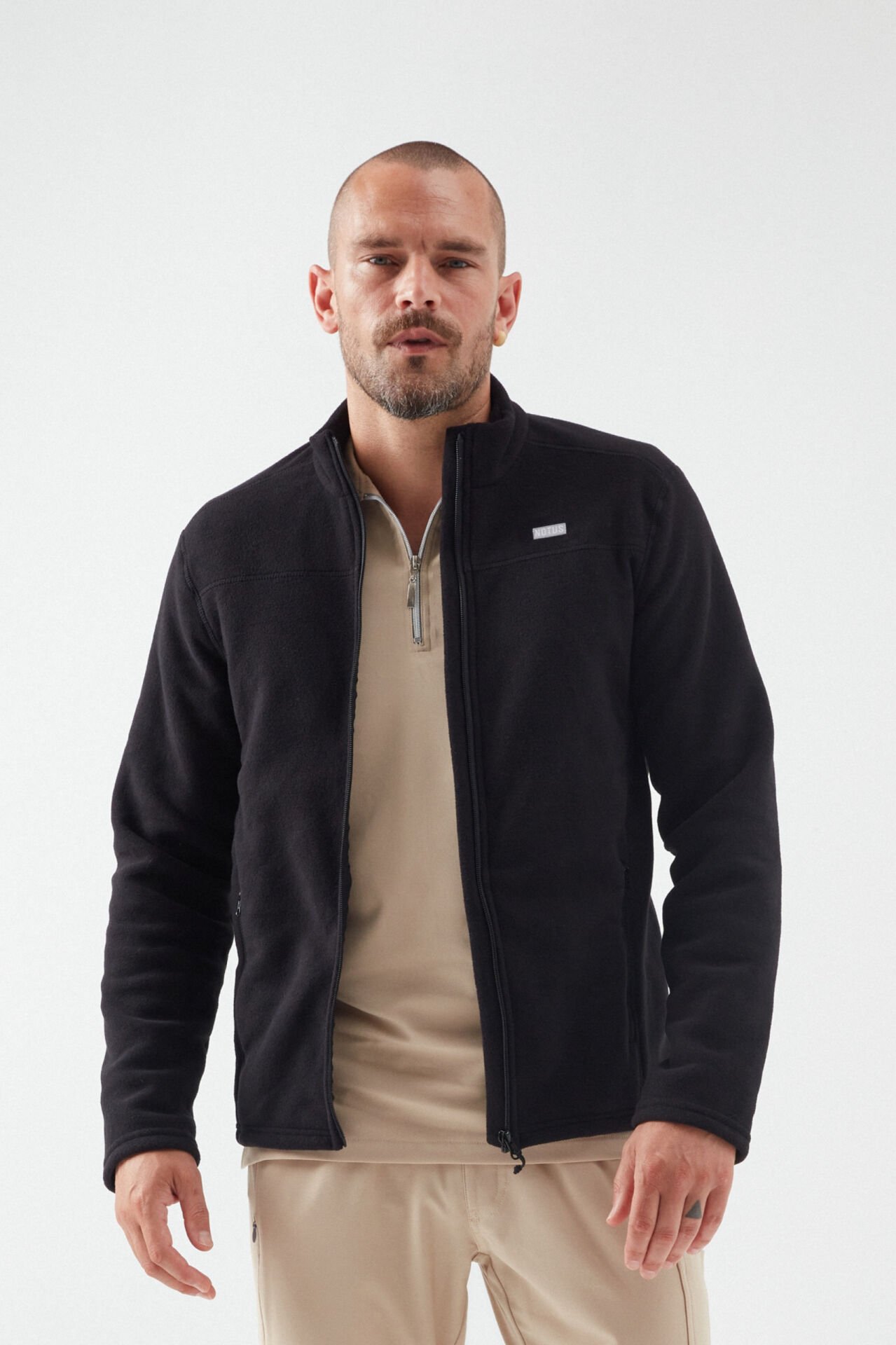 Siyah Erkek Polar Ceket