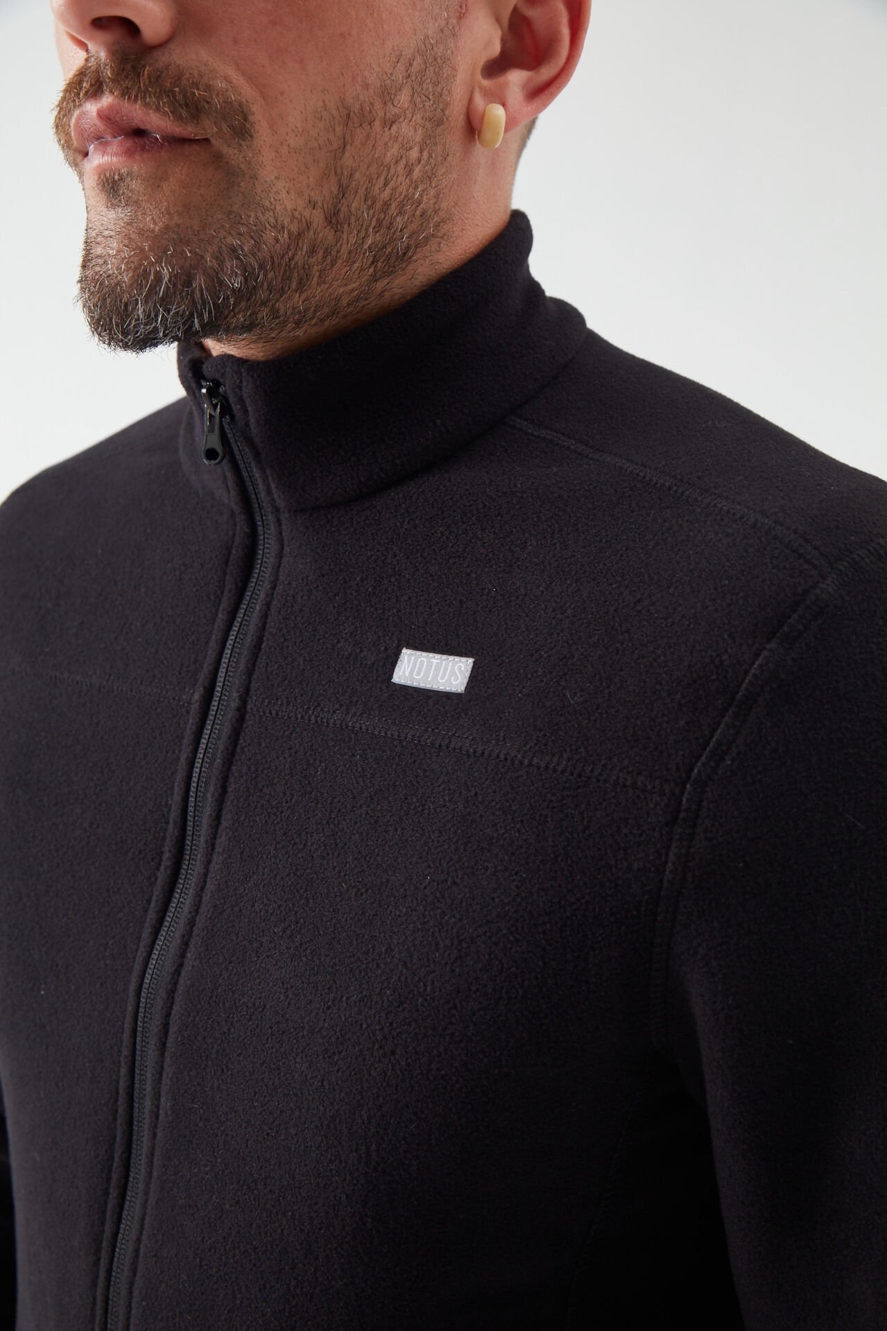 Siyah Erkek Polar Ceket