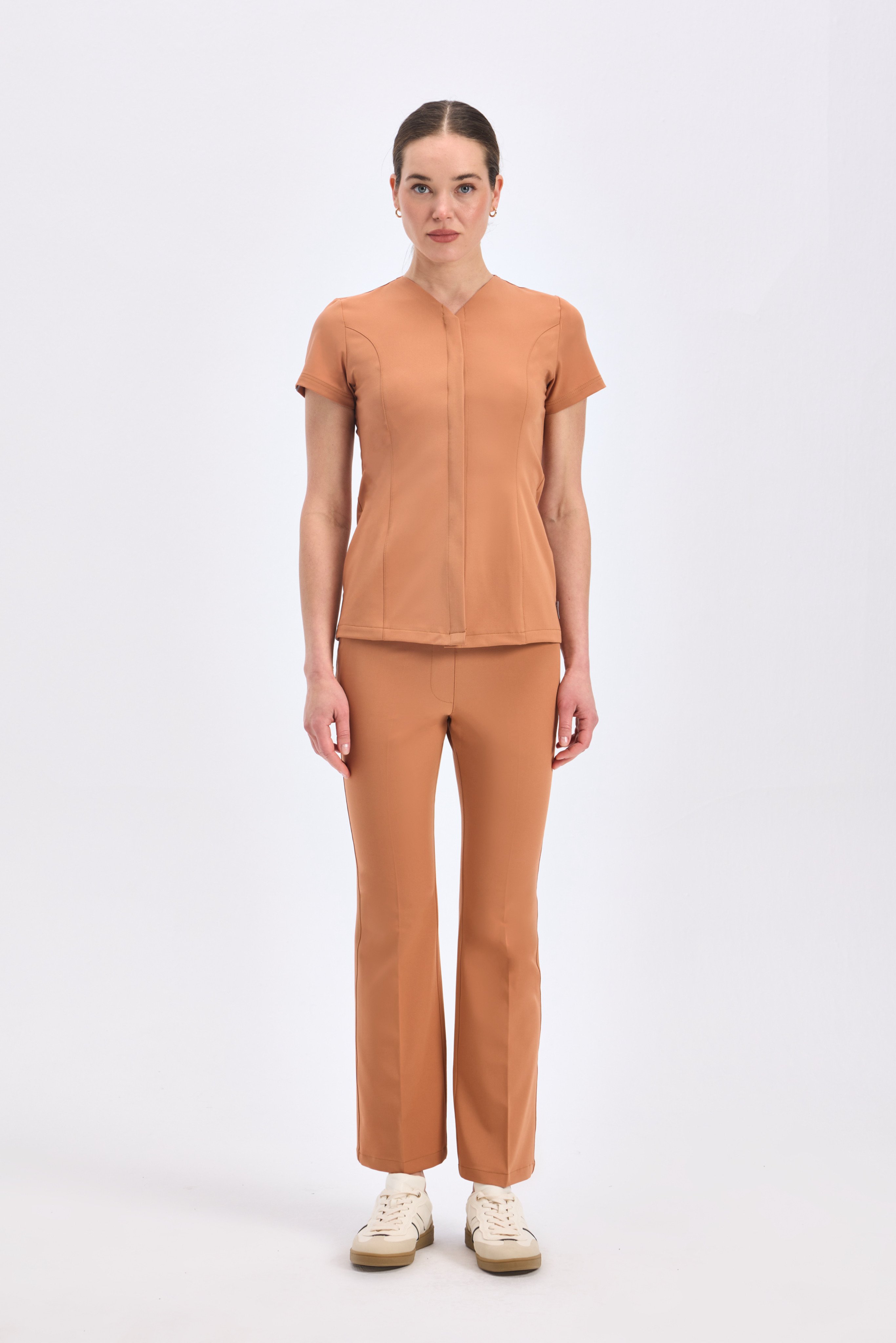 V E R O N A - Terakota Kadın Üniforma Takım