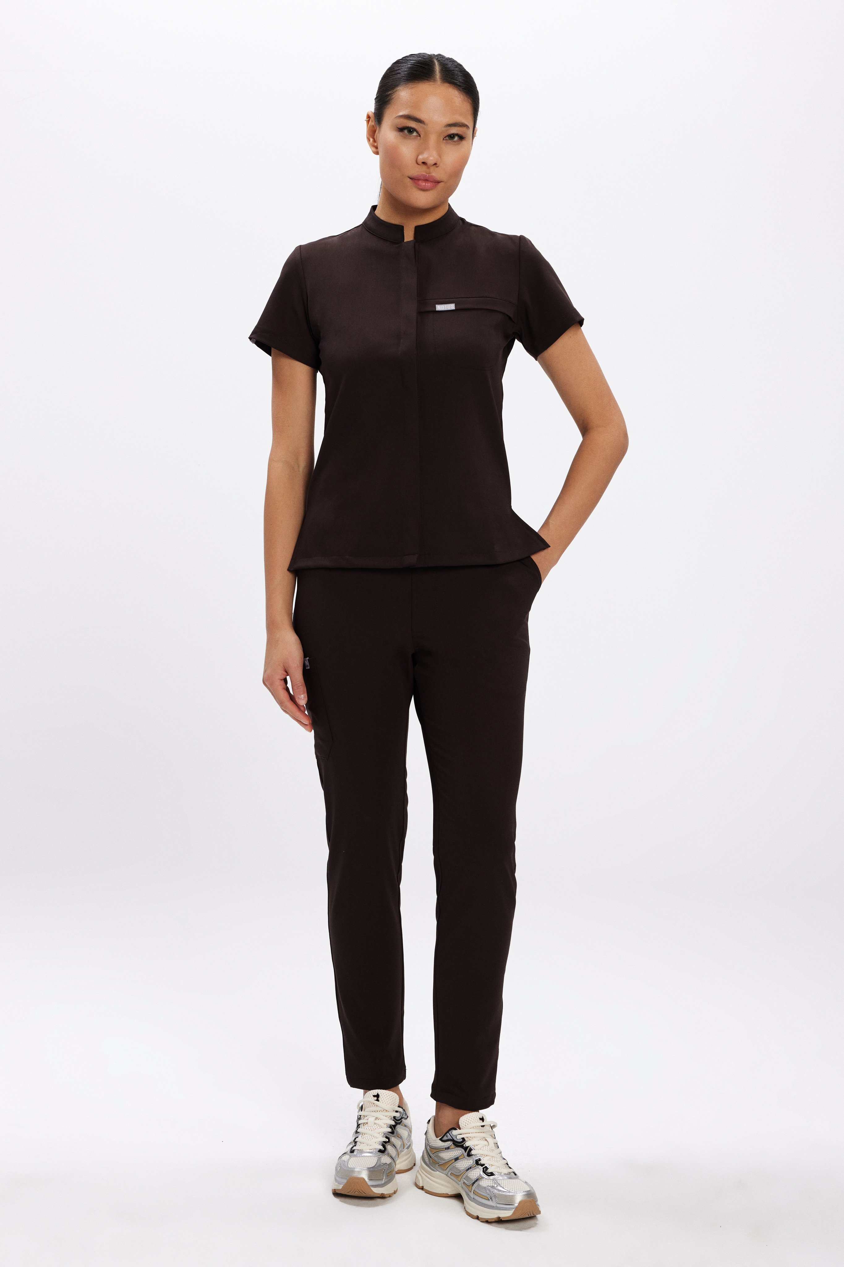 S Y D N E Y - Koyu Kahve Kadın Üniforma Takım