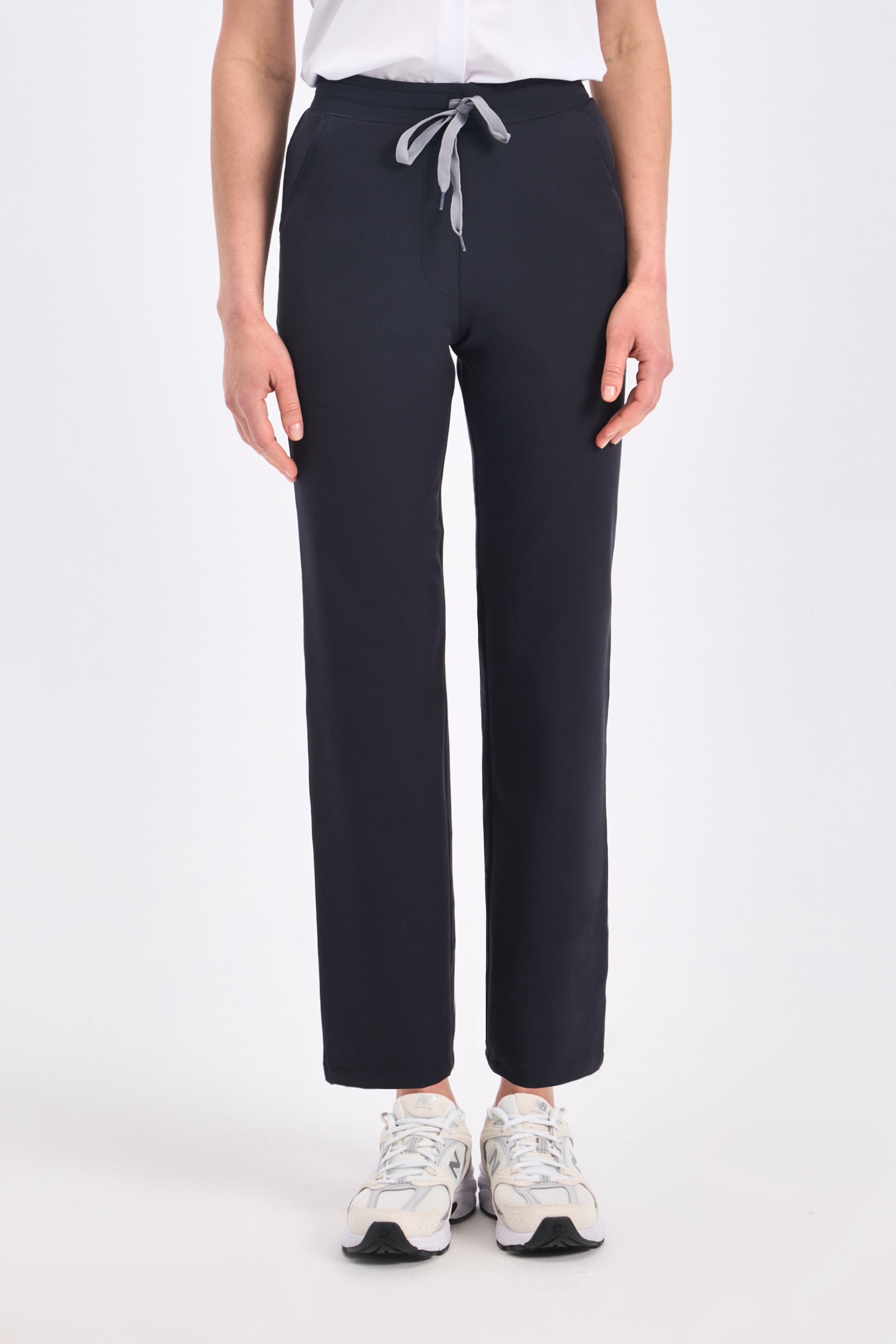 Antrasit Boru Paça Kadın Üniforma Alt