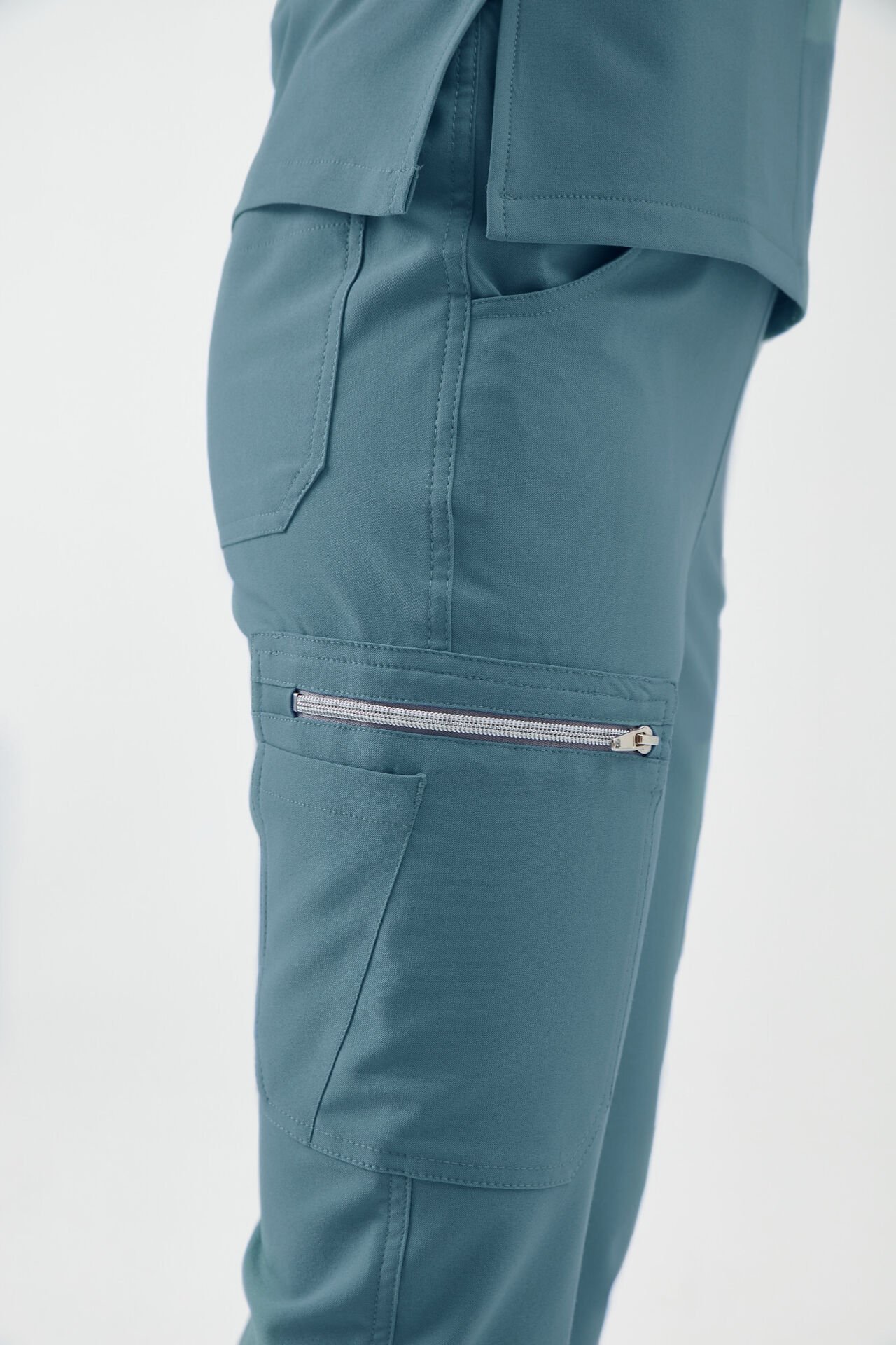 A L L N A T T - Petrol Yeşili Kadın Üniforma Alt