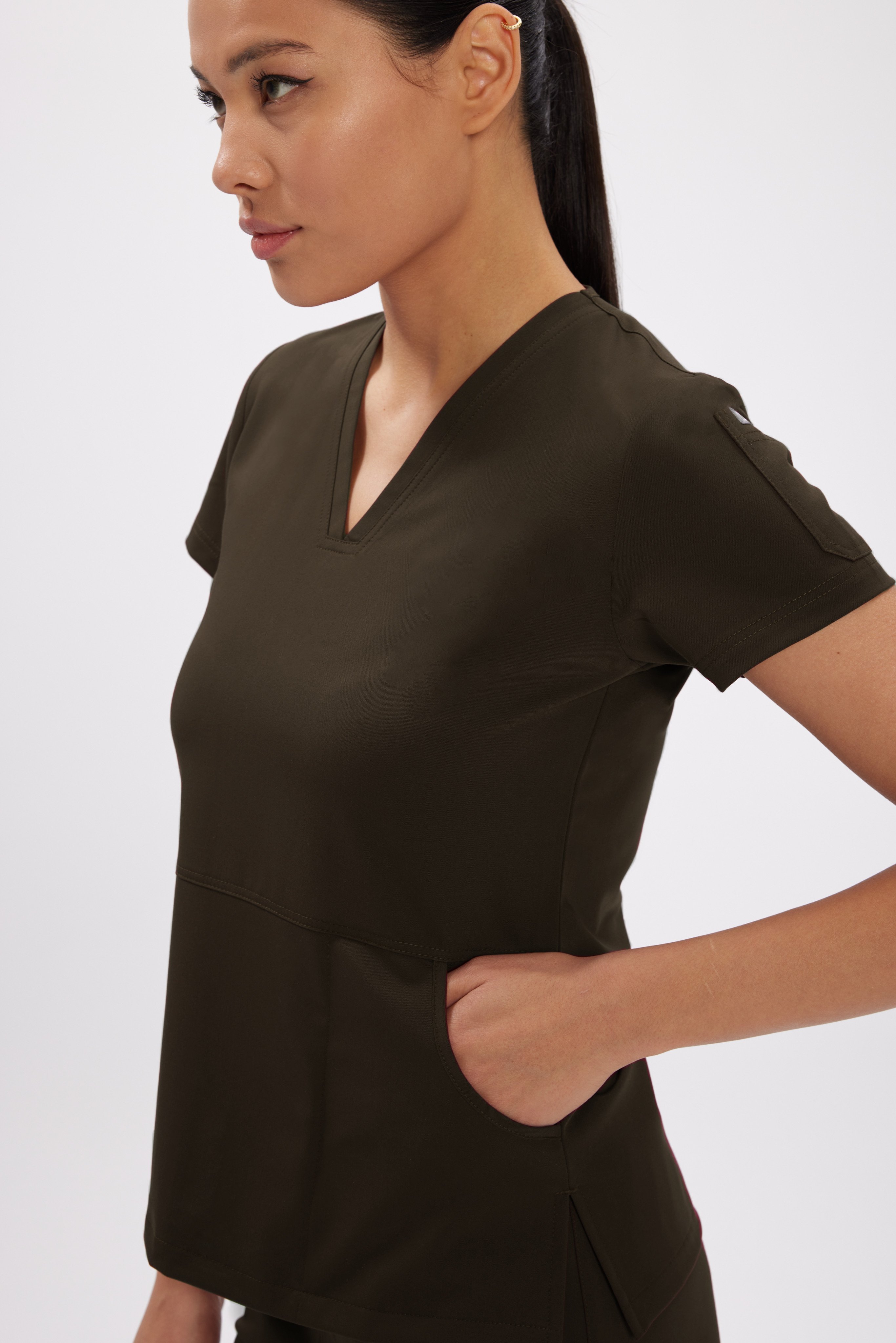 B O S T O N- Haki Kadın Üniforma Takım