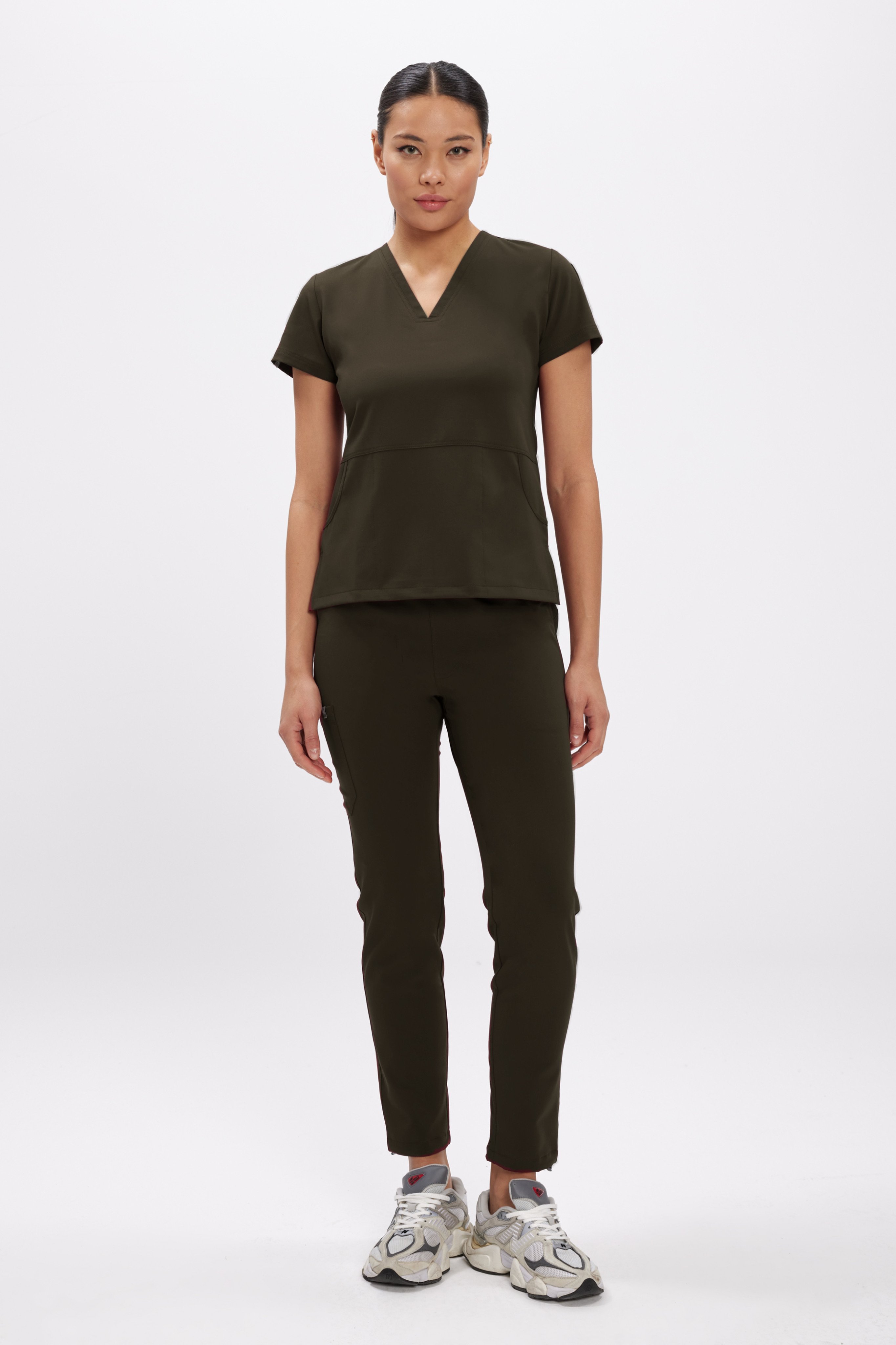 B O S T O N- Haki Kadın Üniforma Takım