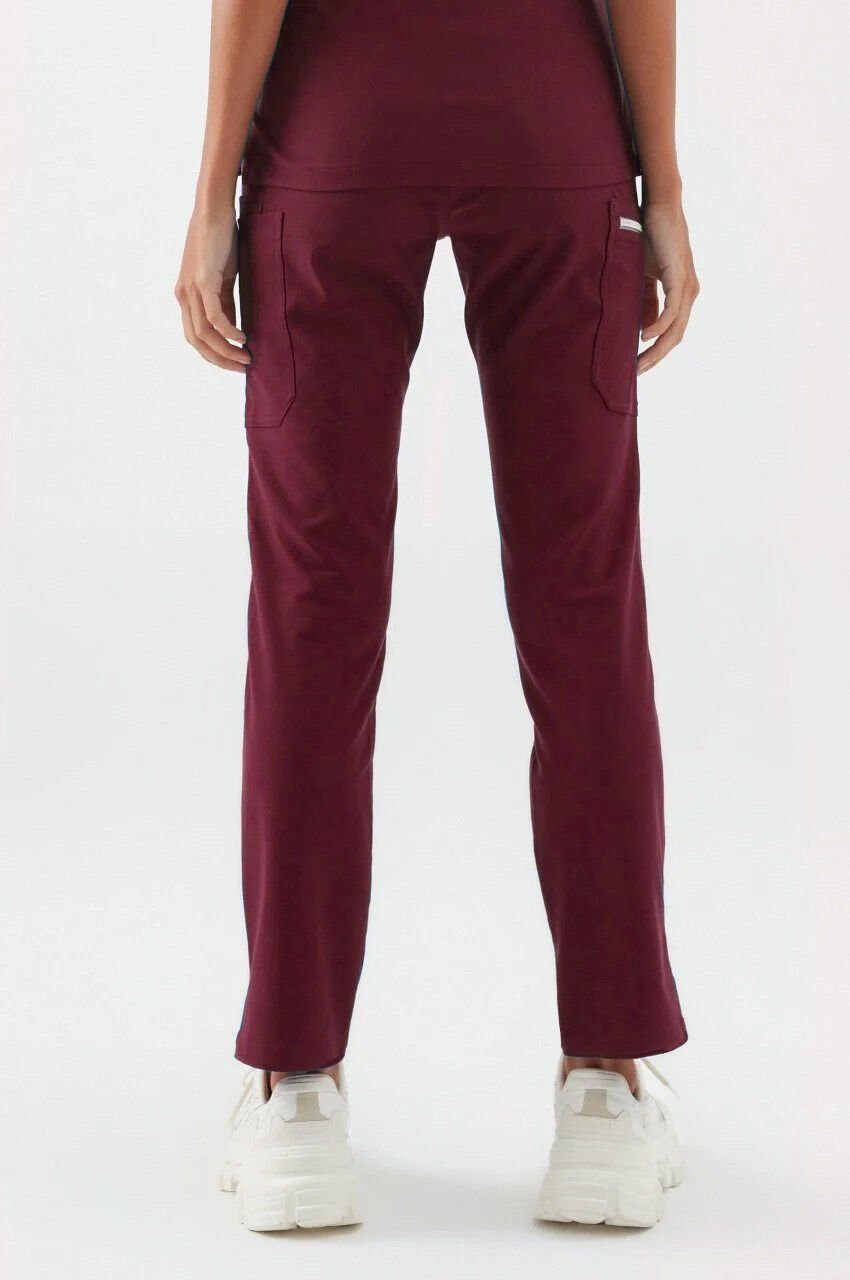 A L L N A T T - Bordo Kadın Üniforma Alt