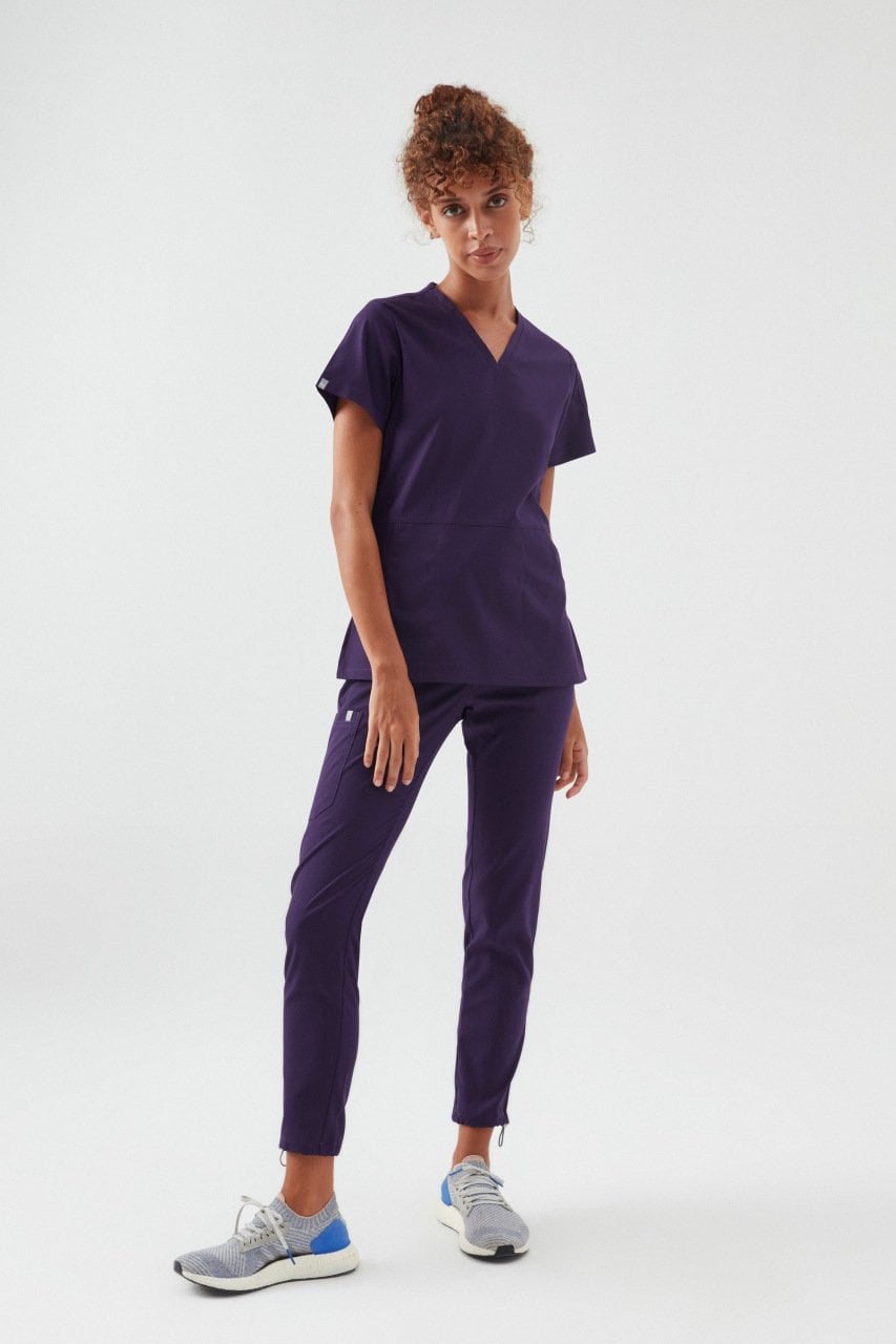 B O S T O N- Mor Kadın Üniforma Takım