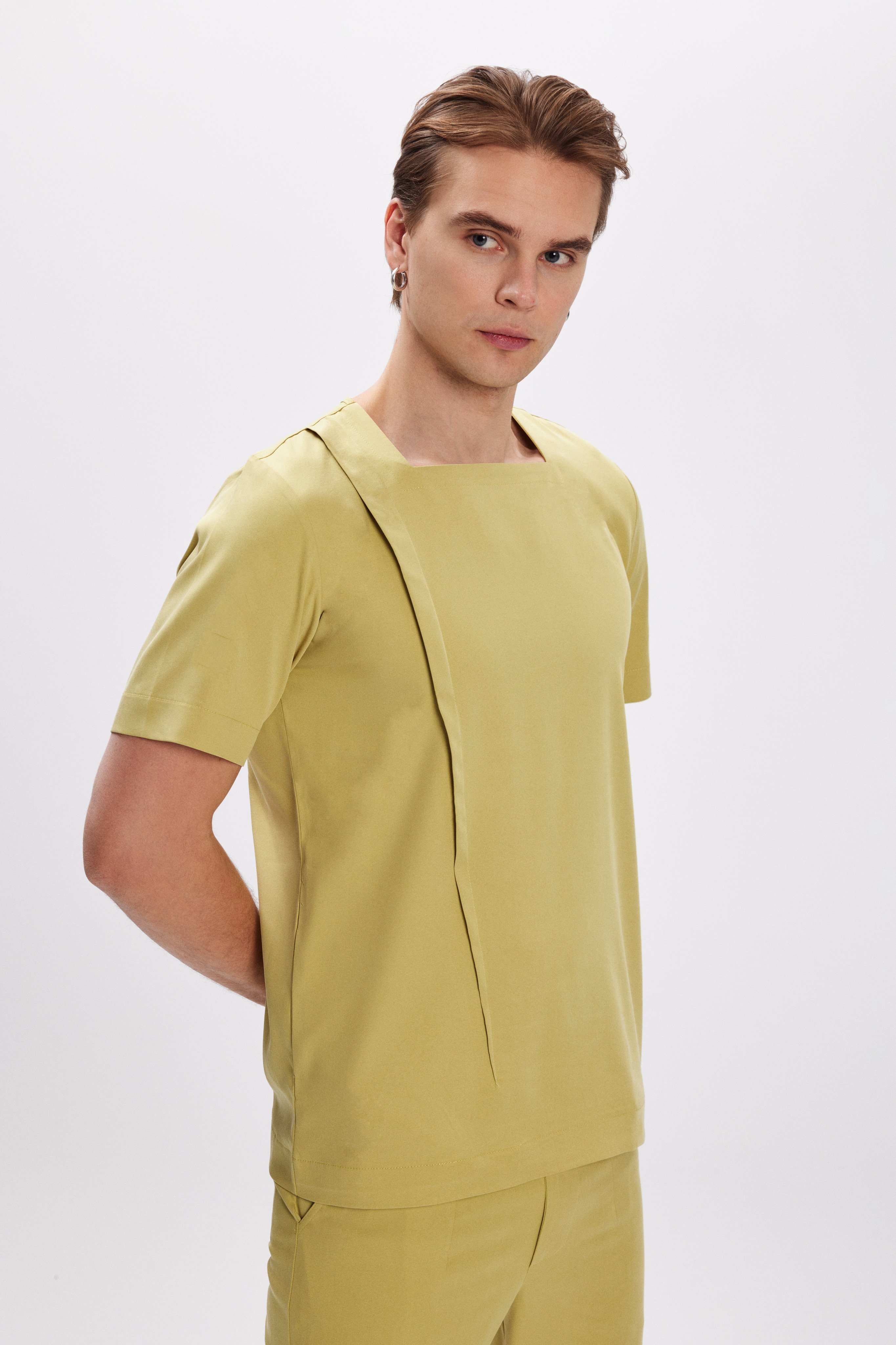 H E L I O S - Matcha Yeşil Erkek Üst