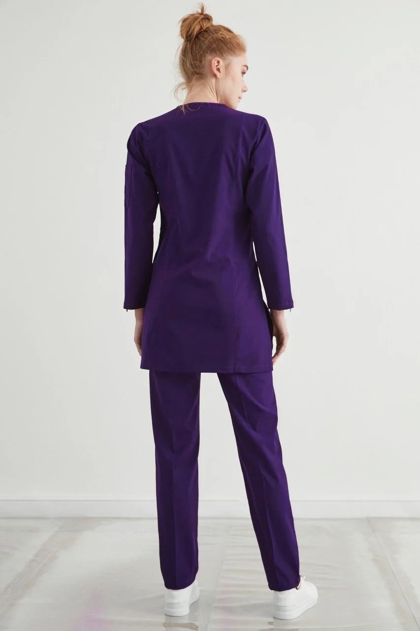 M A R R A K E S H- Mor Kadın Tesettür Üniforma Takım