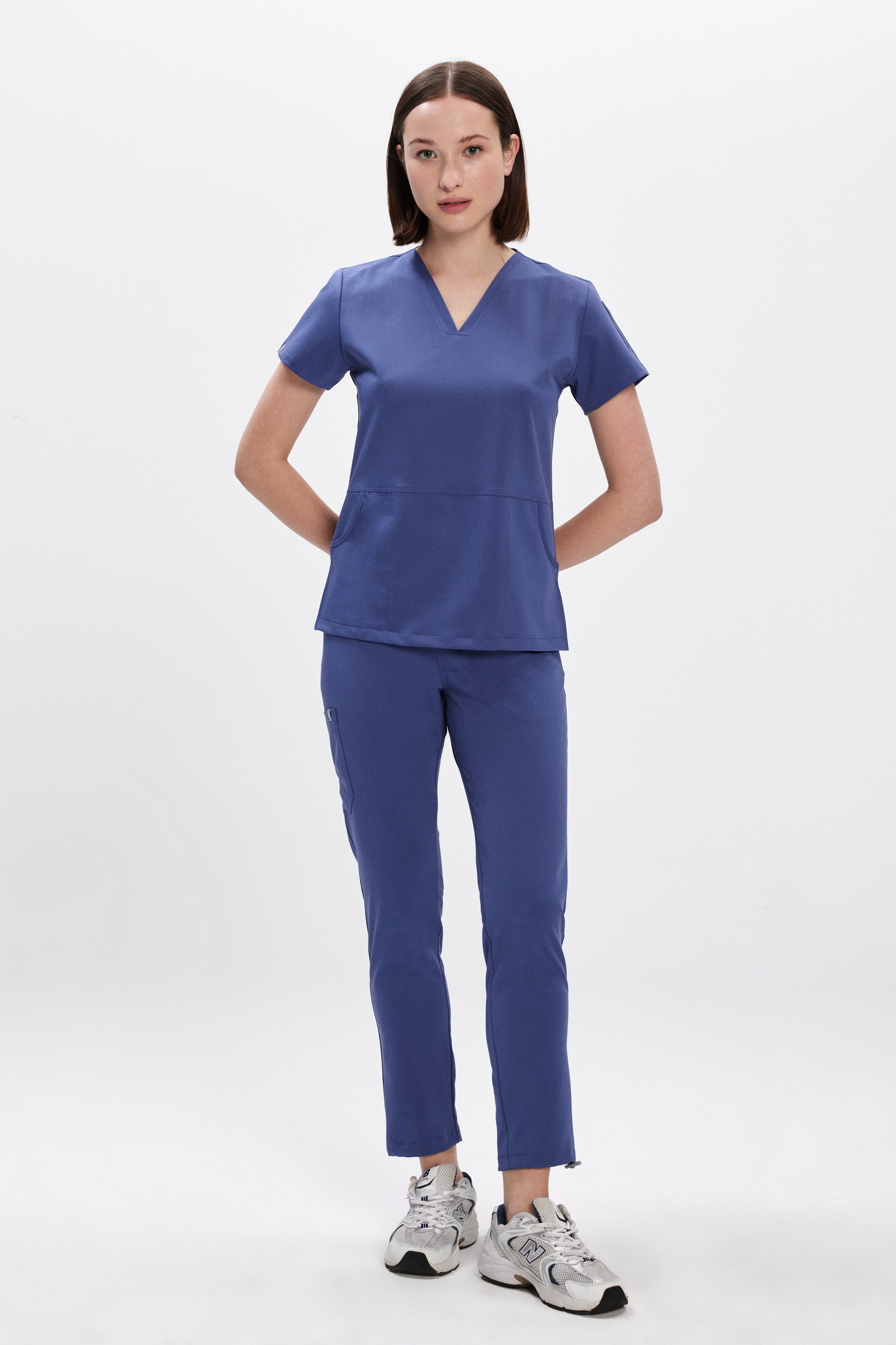 B O S T O N- Eflatun Kadın Üniforma Takım