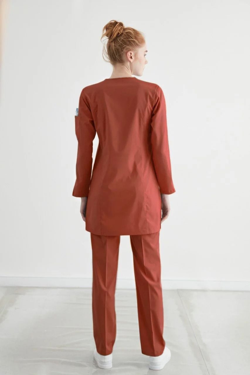 M A R R A K E S H- Kiremit Kadın Tesettür Üniforma Takım