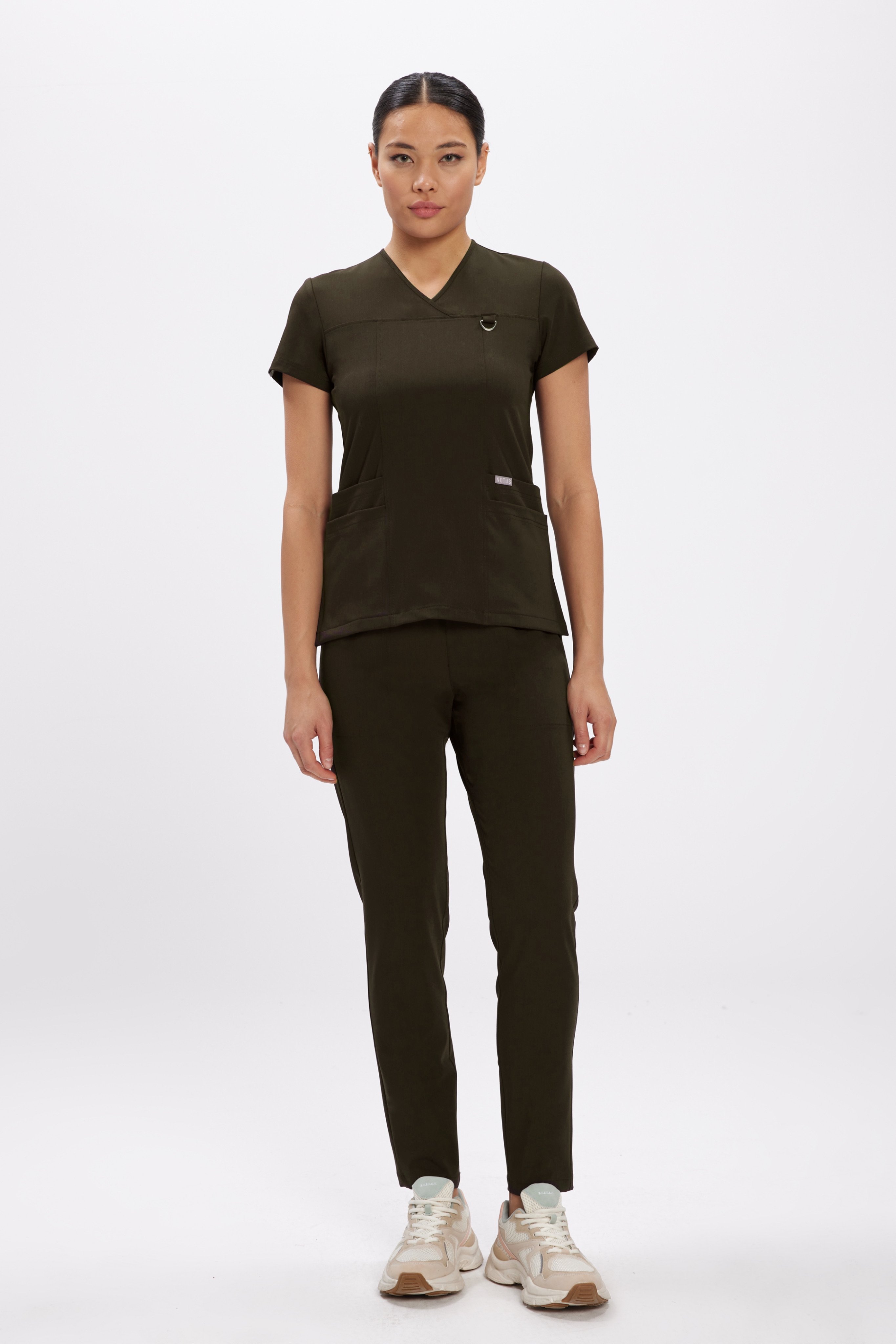 L I S B O N - Haki Kadın Üniforma Takım