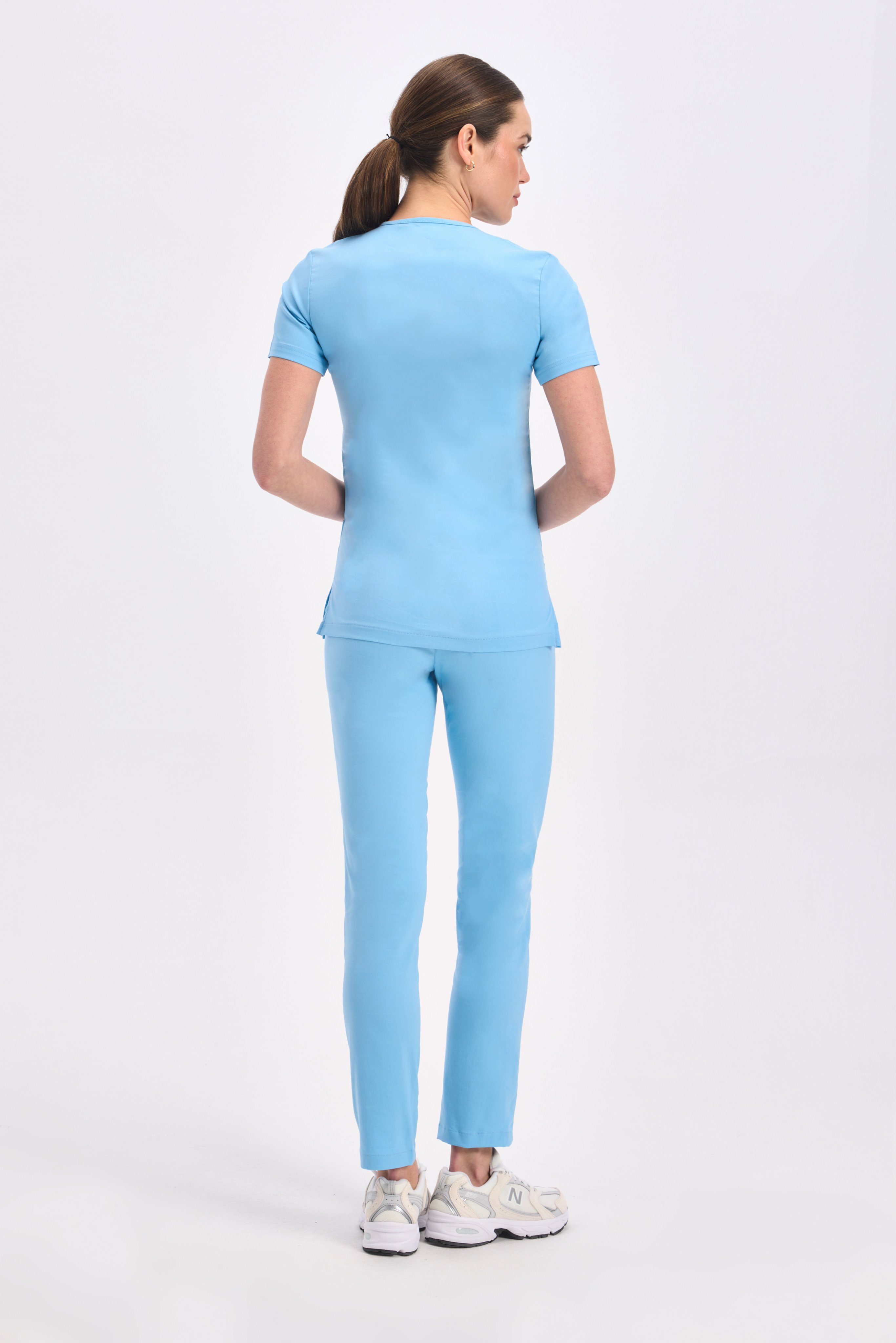 Alaskan Blue Klasik Kadın Üniforma Takım