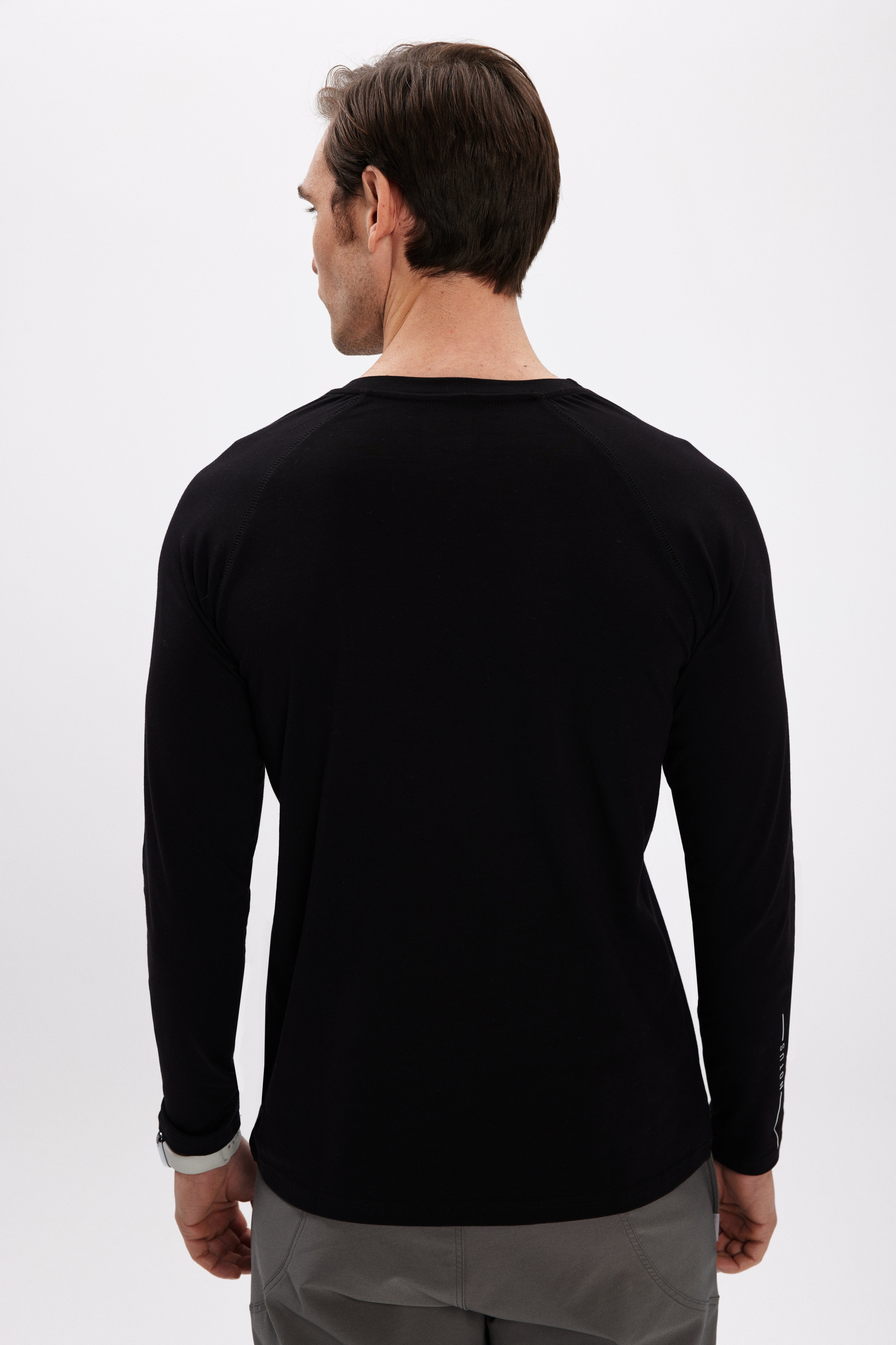 Erkek Siyah Uzun Kollu Body