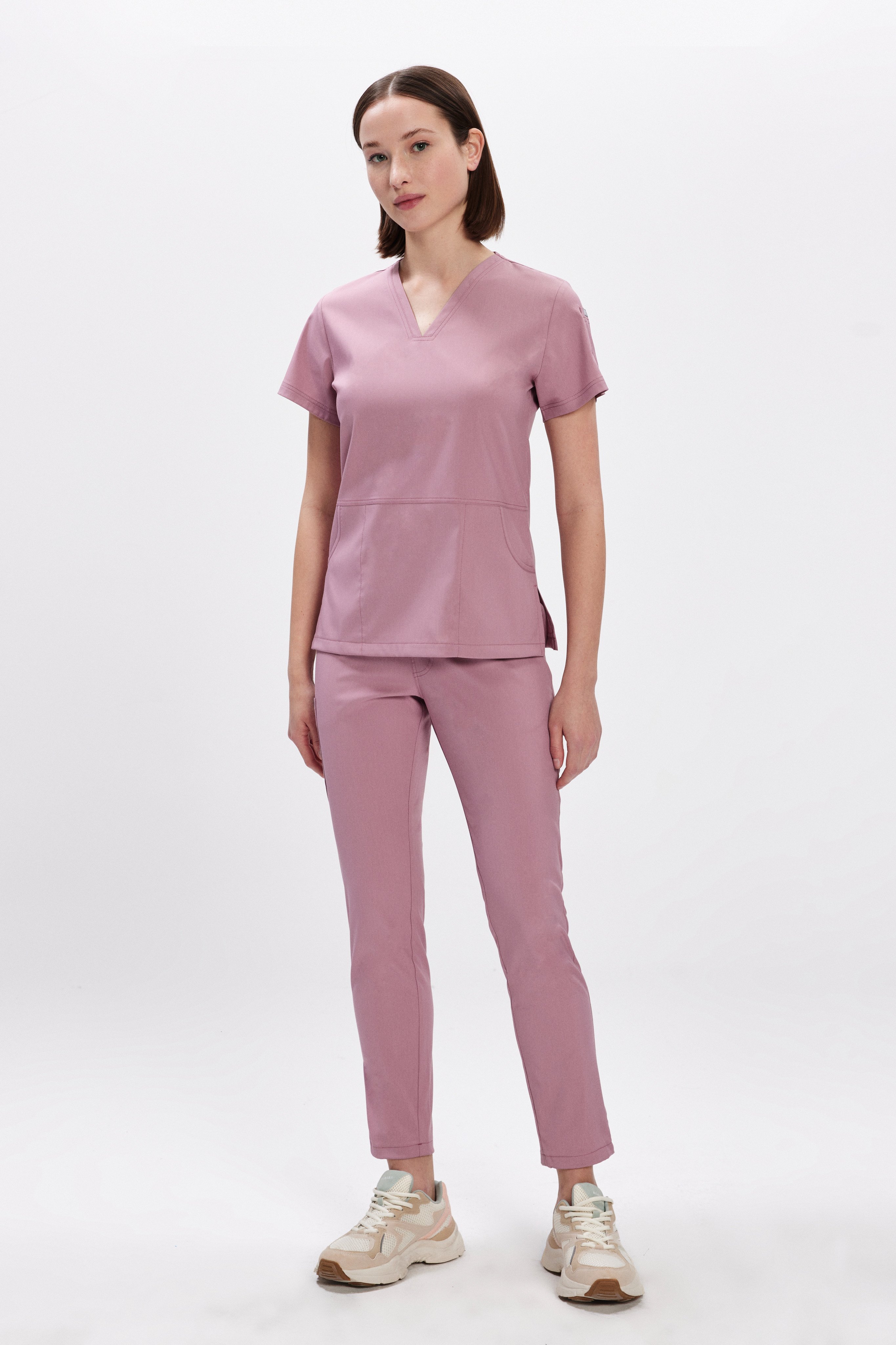 B O S T O N- Leylak Kadın Üniforma Takım