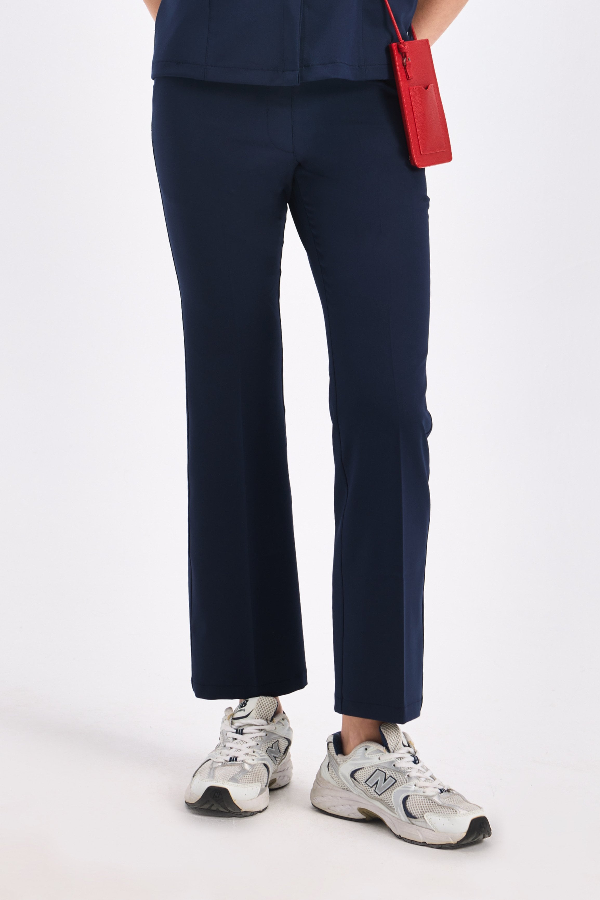 Lacivert İspanyol Paça Kadın Üniforma Alt