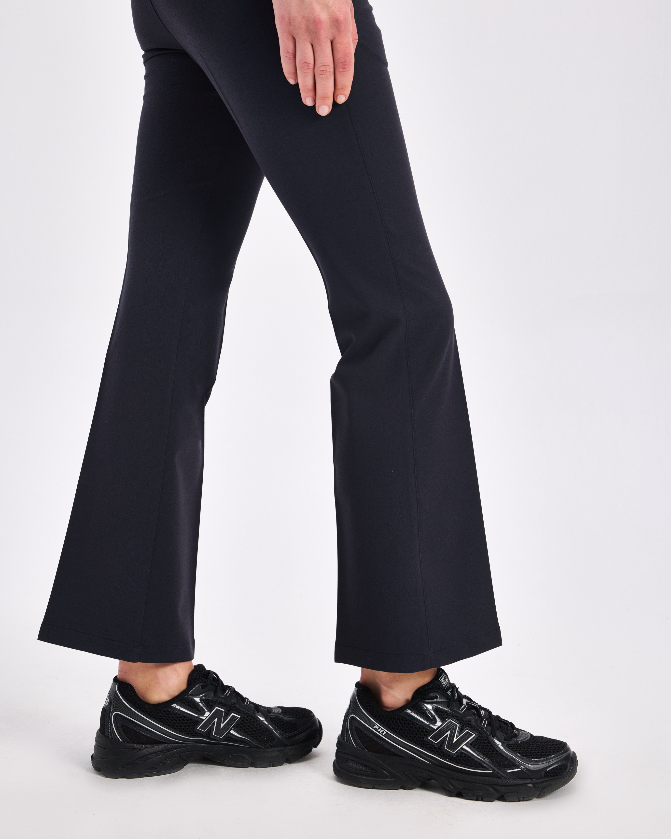 Antrasit İspanyol Paça Kadın Üniforma Alt