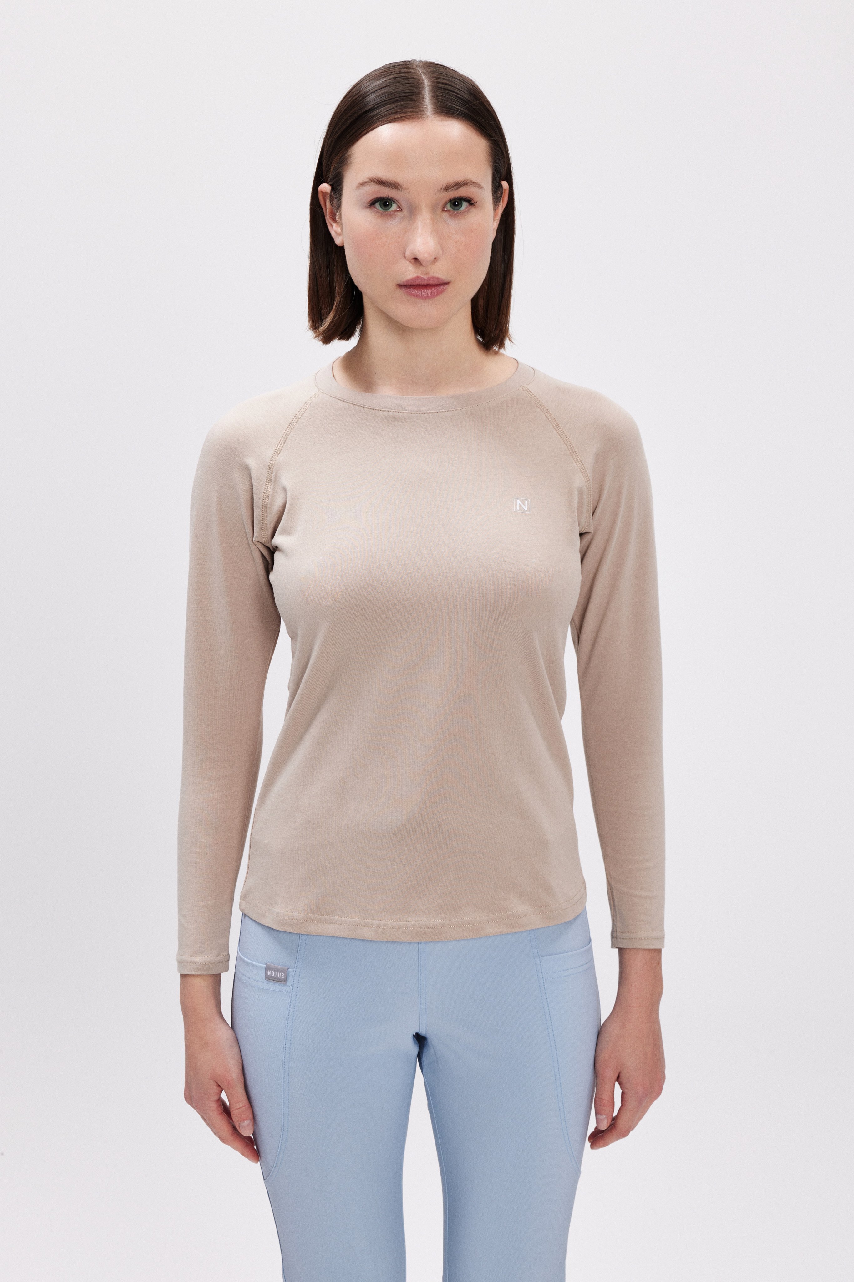 Kadın Vizon Uzun Kollu Body