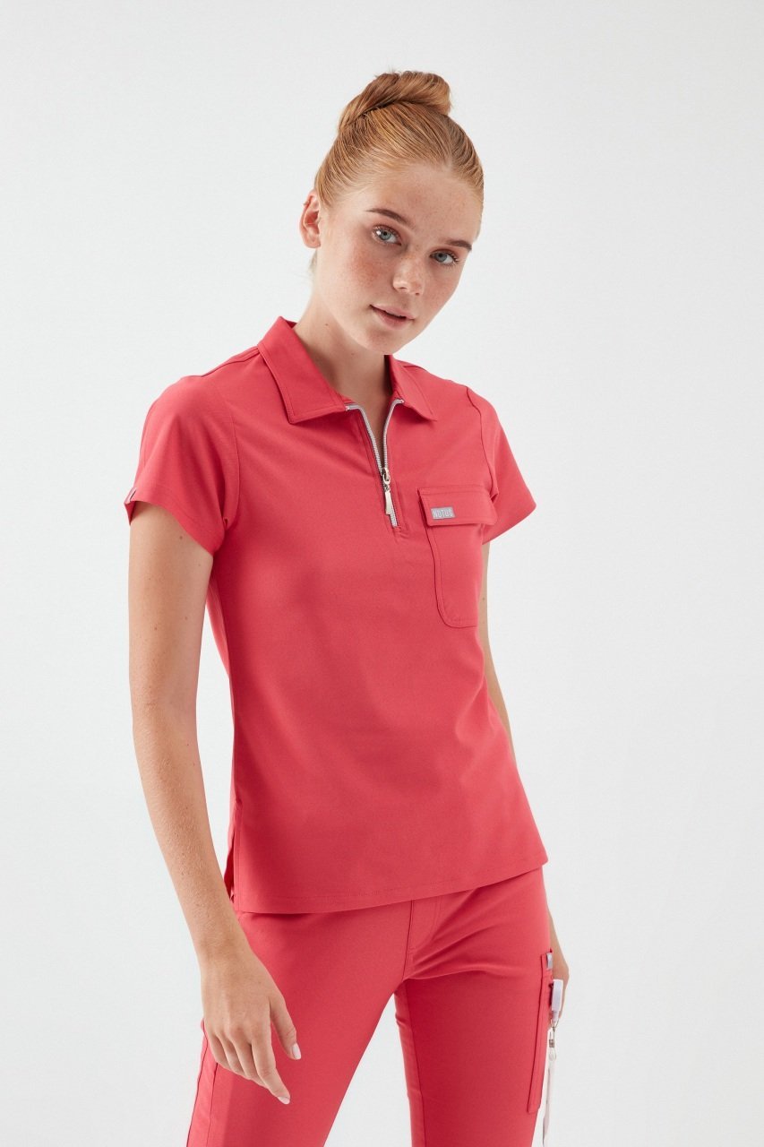 C U L L I N A N - Nar Çiçeği Kadın Üniforma Üst