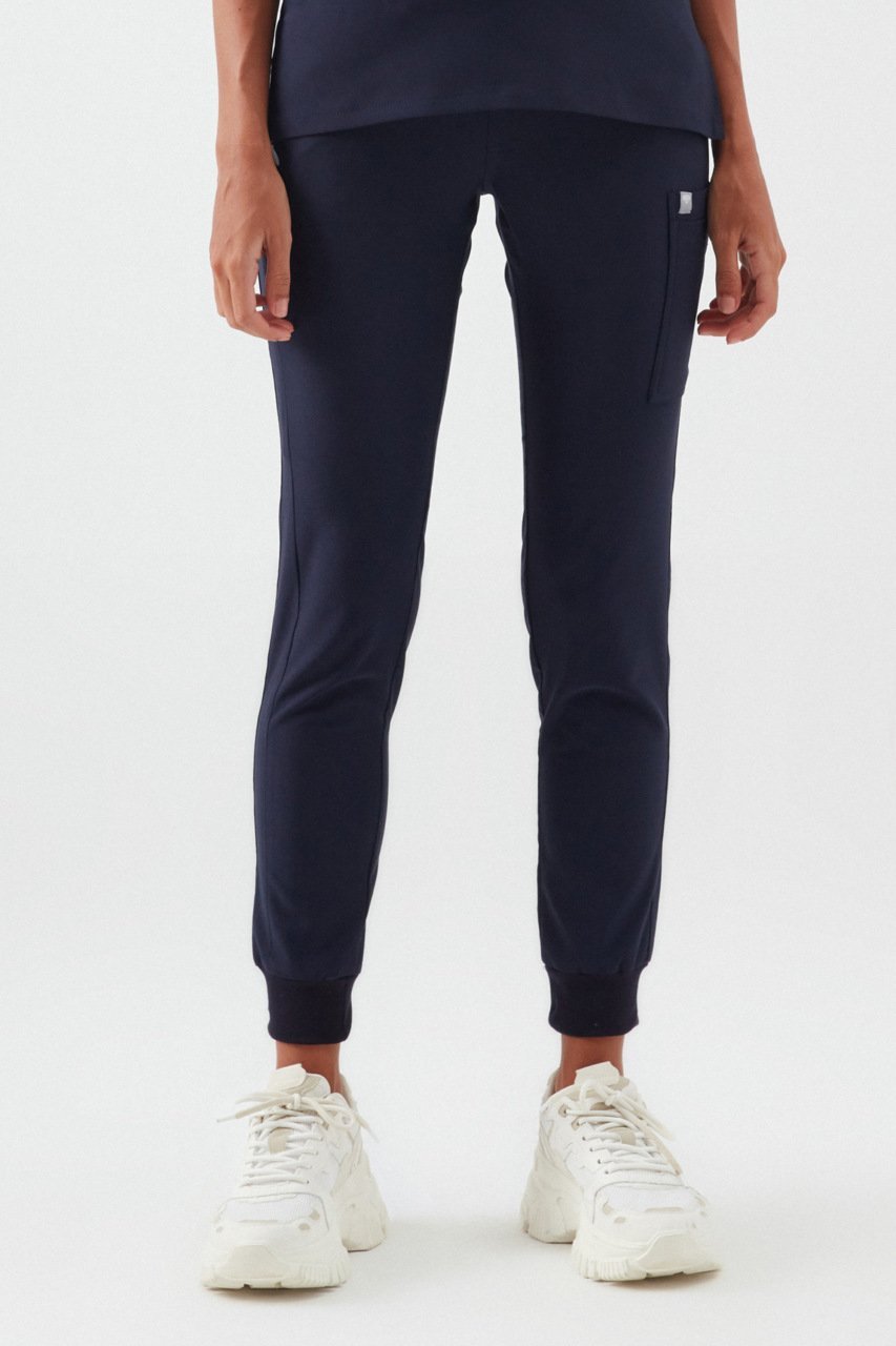 R E G E N T - Lacivert Jogger Kadın Üniforma Alt