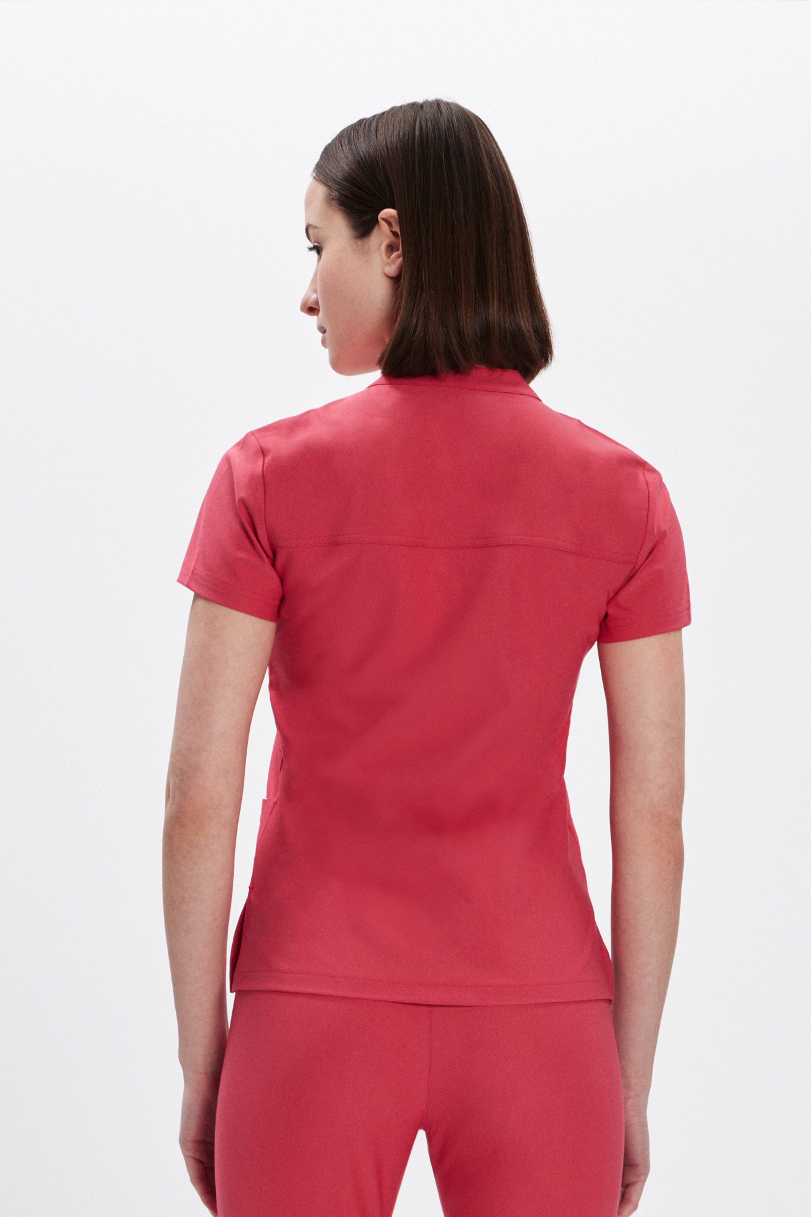 S A N C Y - Nar Çiçeği Kadın Üniforma Üst