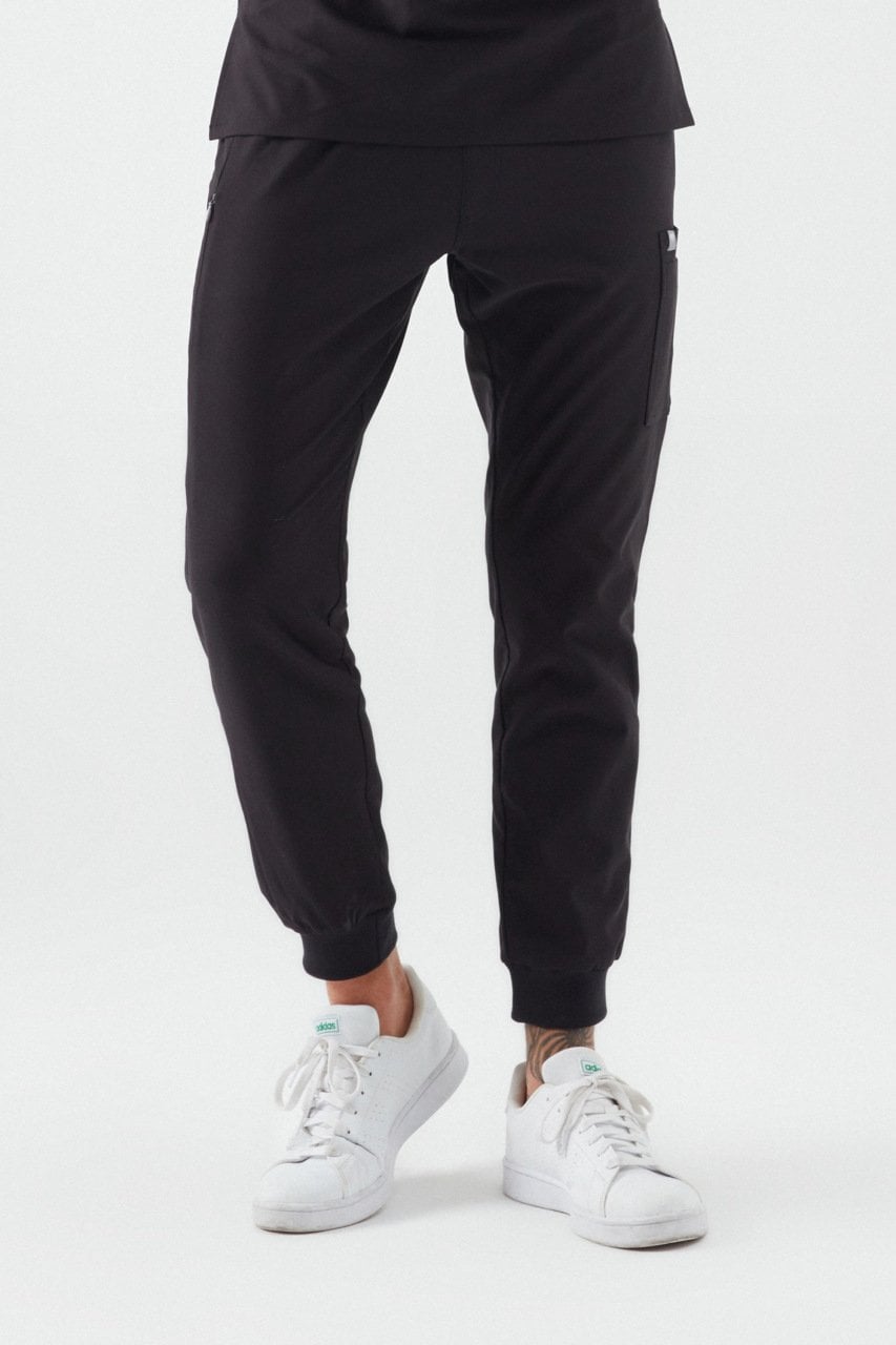 R E G E N T - Siyah Jogger Erkek Üniforma Alt