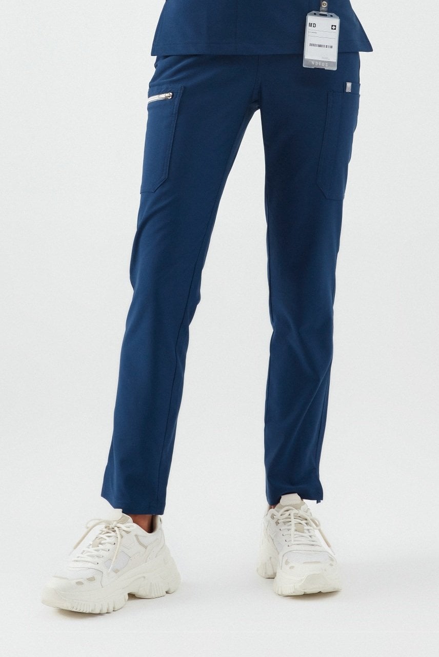 A L L N A T T - Petrol Lacivert Kadın Üniforma Alt