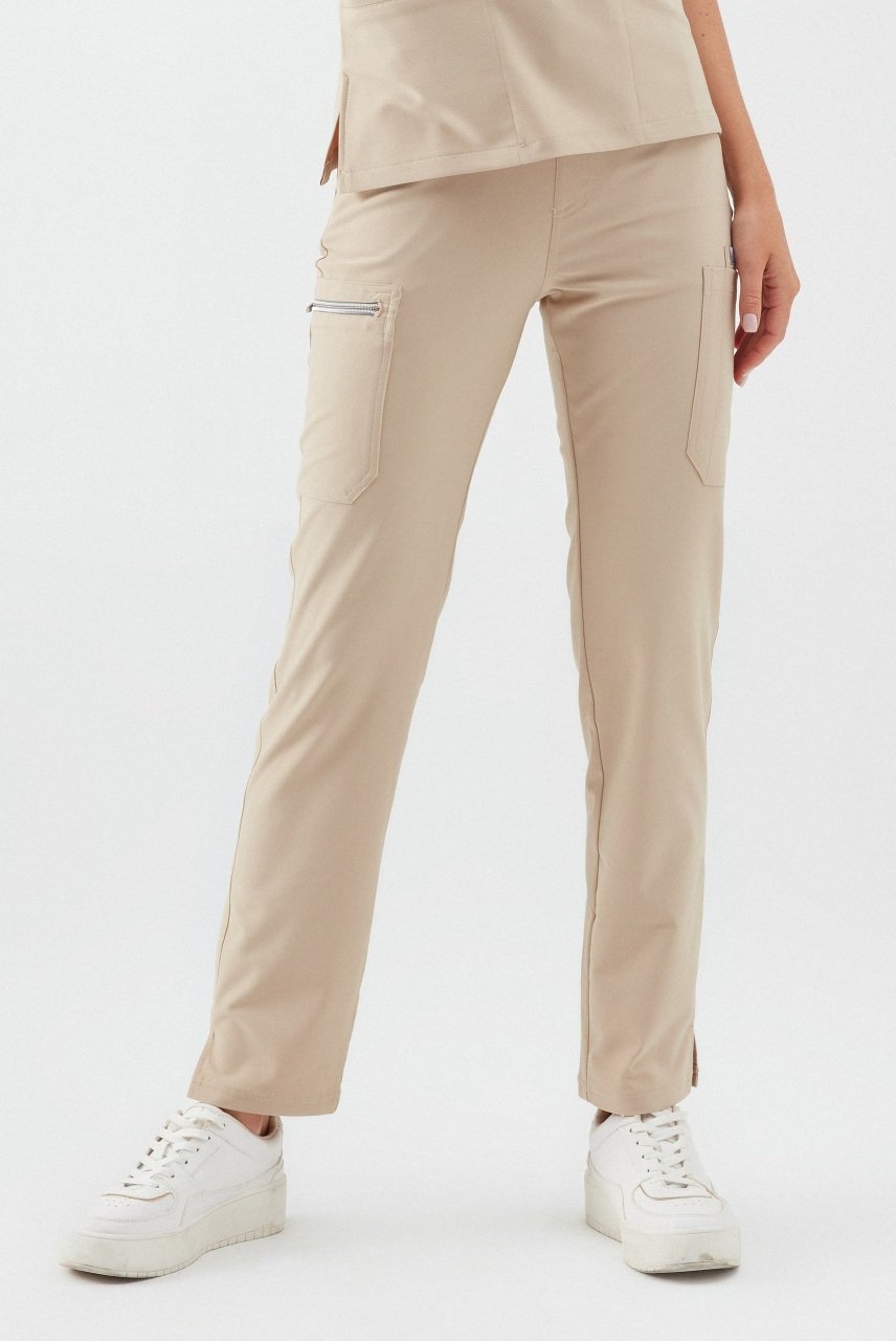 A L L N A T T - Bej Kadın Üniforma Alt