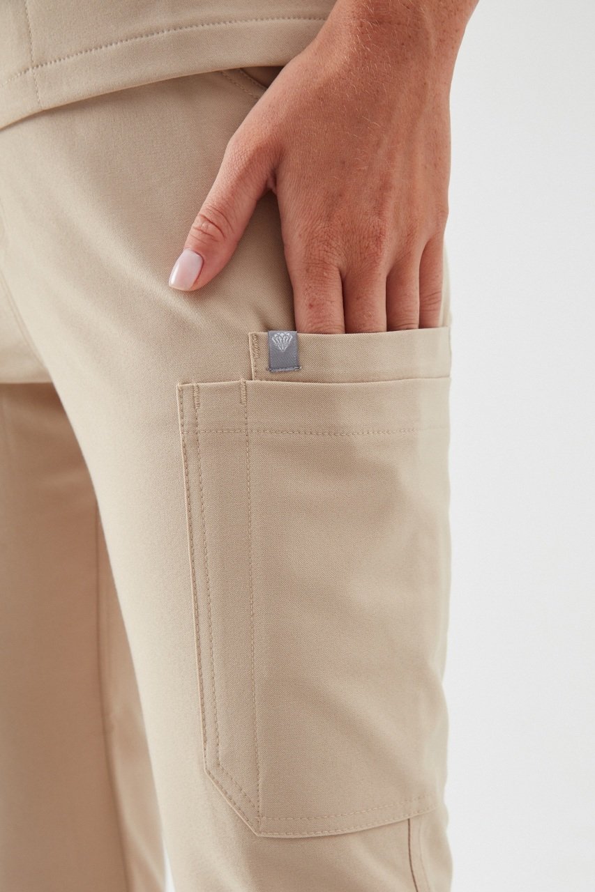 A L L N A T T - Bej Kadın Üniforma Alt