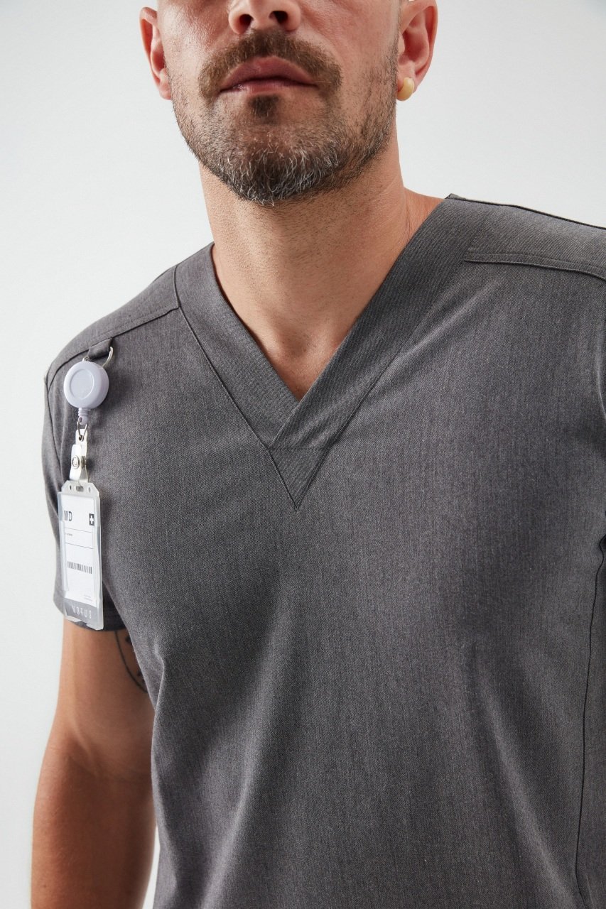 O R L O V - Meteor Gri Erkek Üniforma Üst